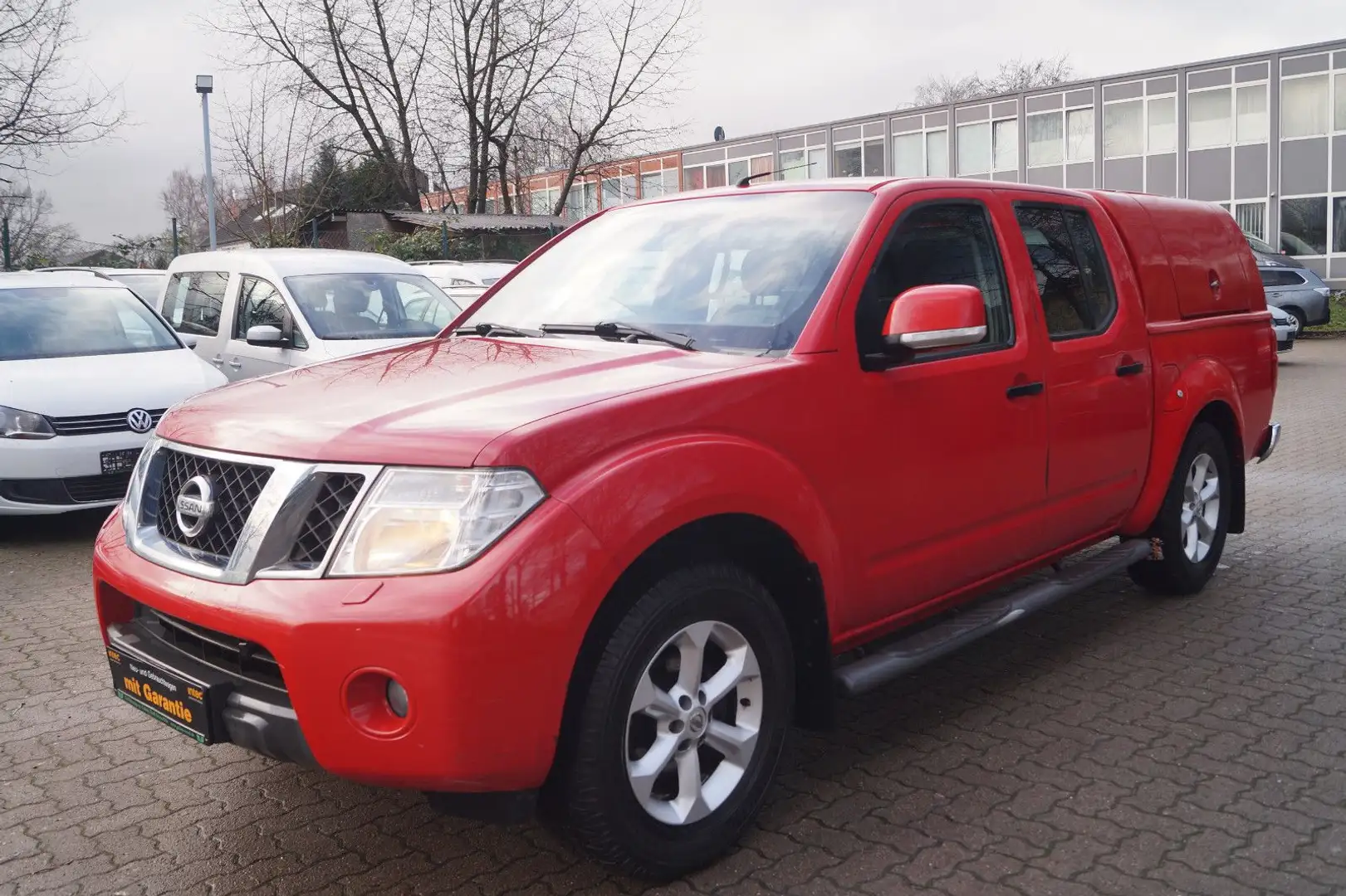Nissan Navara 2,5 DCI Pickup King Cab SE 4X4 Rückfahrka Rojo - 1