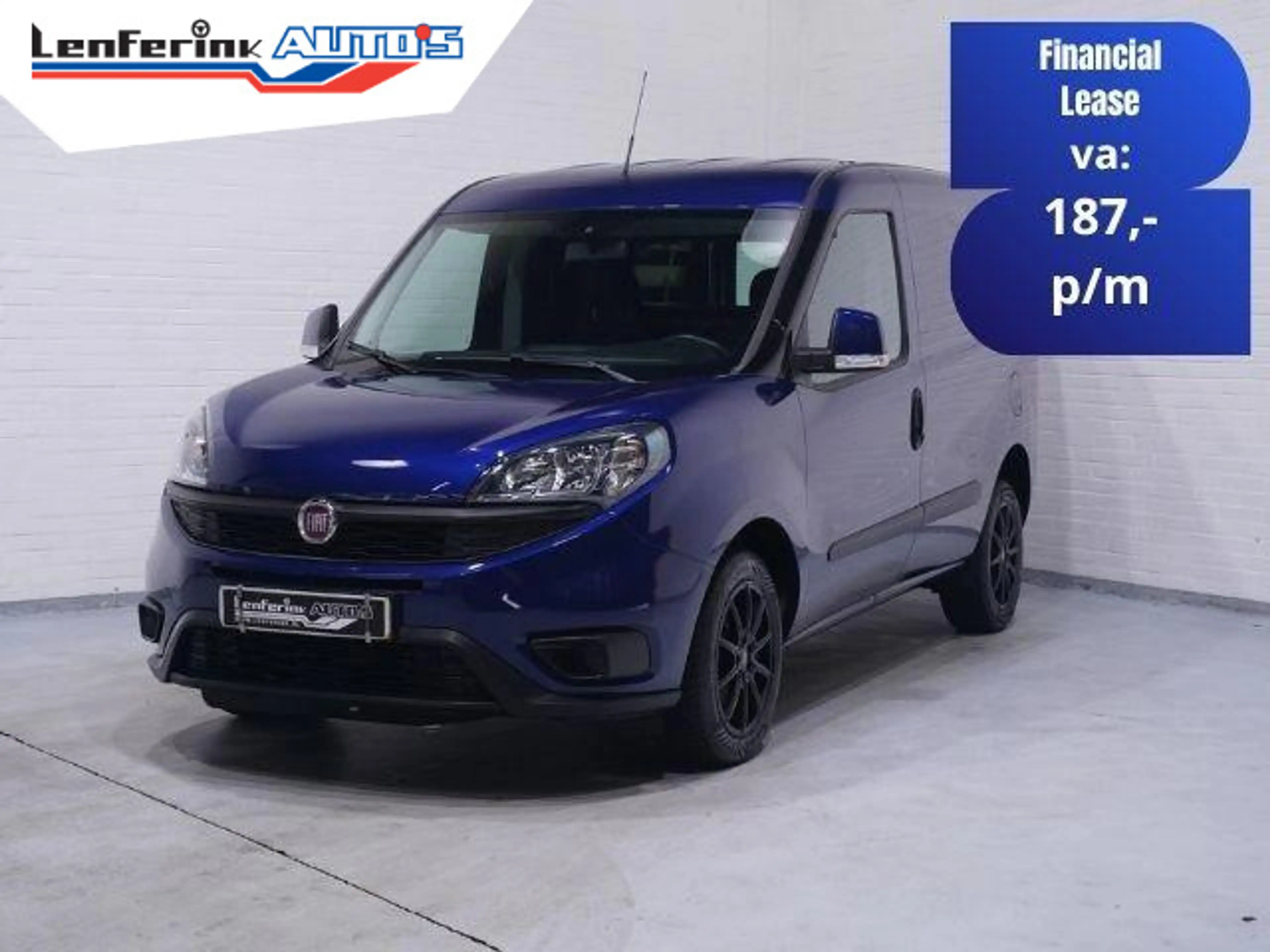 Fiat Doblo Cargo 1.3 MJ 95 pk L1H1 SX Airco, Navi, 17" LMV Cr