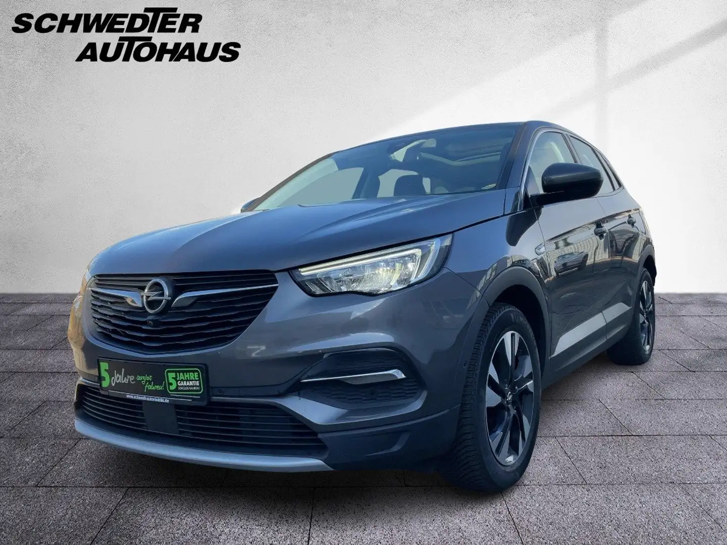 Opel Grandland 1.5 D Elegance AHK+LED+Navi+Pano+SD+LM Gris - 2