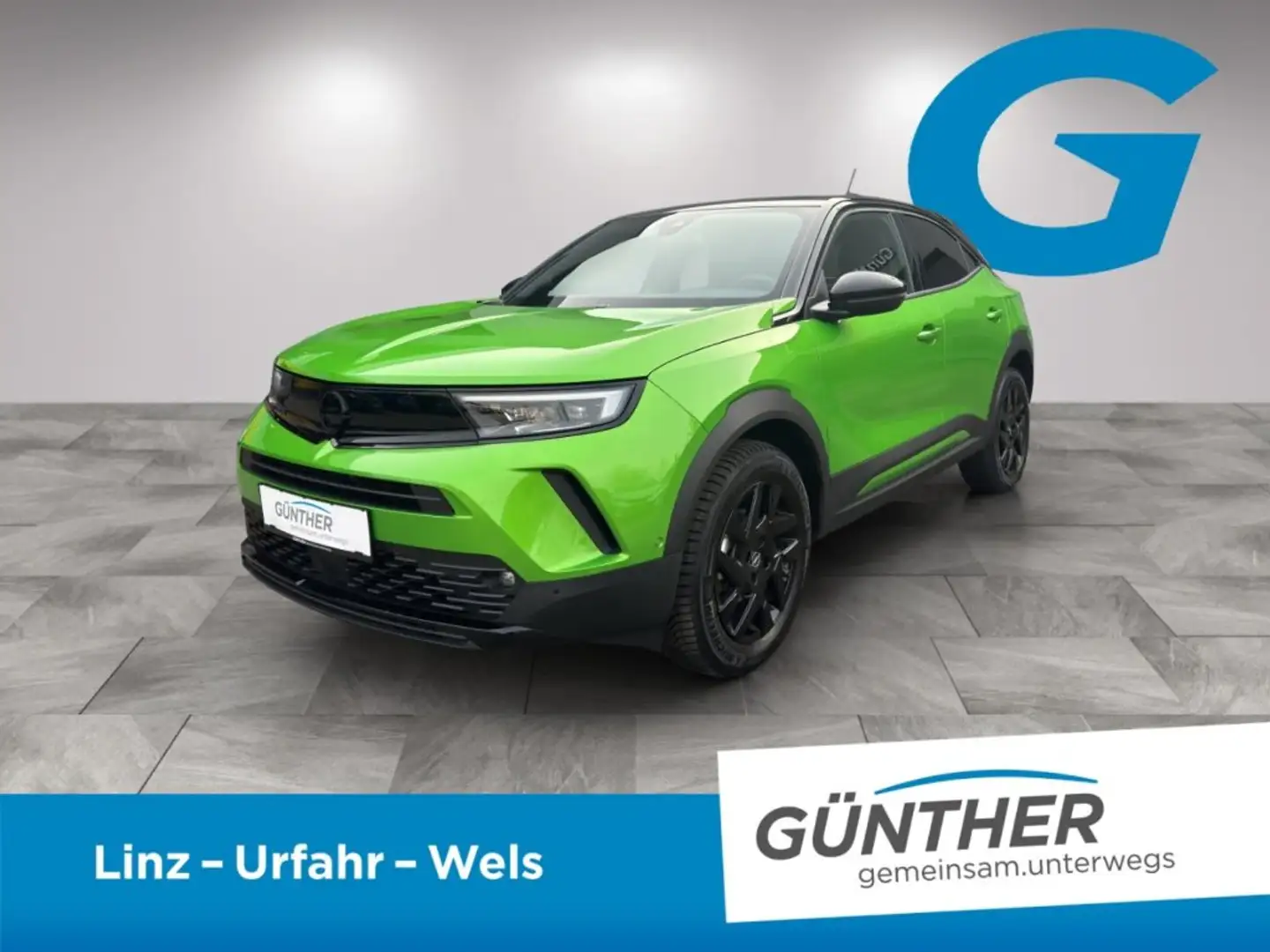 Opel Mokka GS  1.2 Direct Injection Turbo Grün - 1