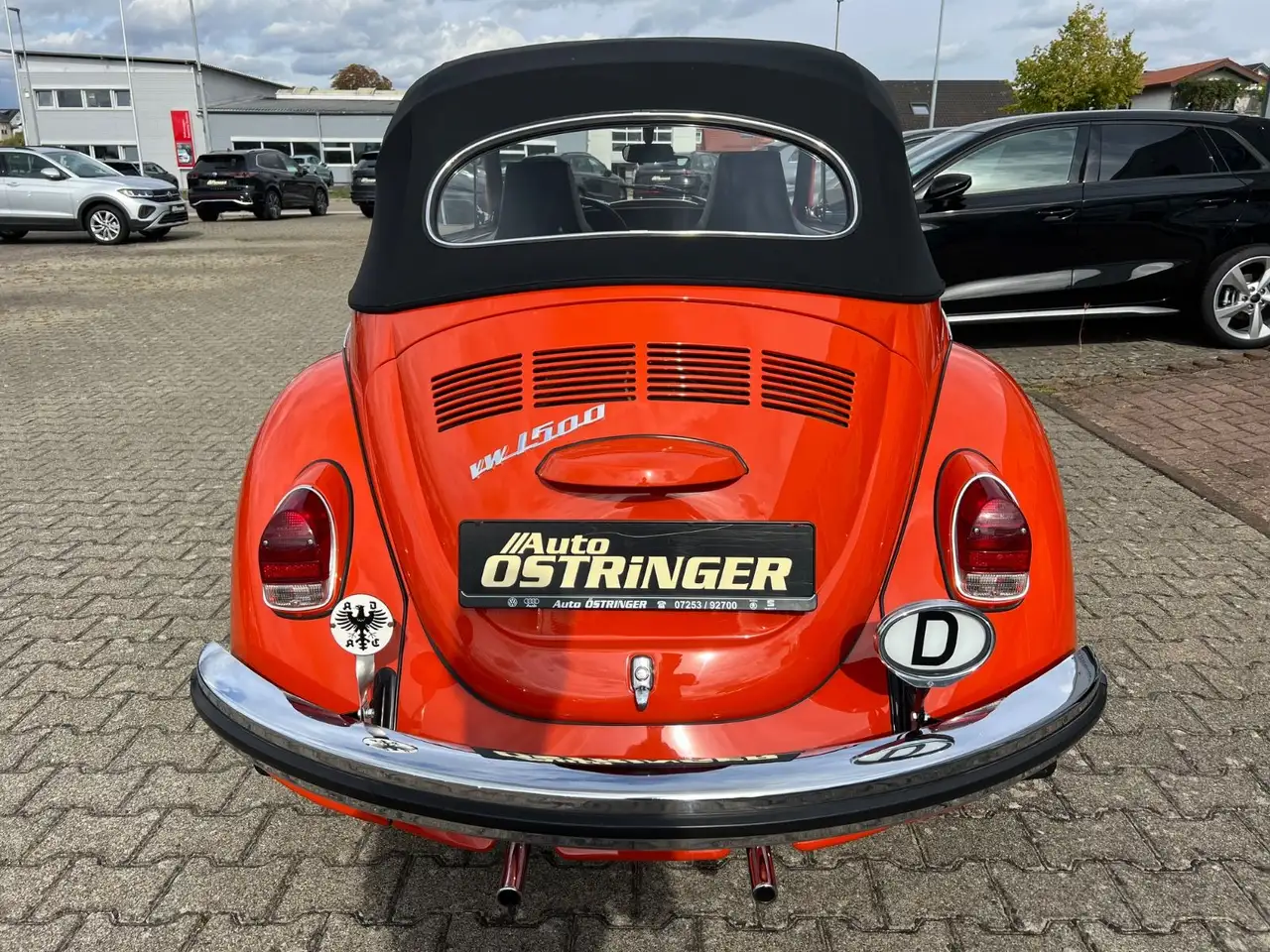 Volkswagen Käfer 1500 Cabriolet, foto 5