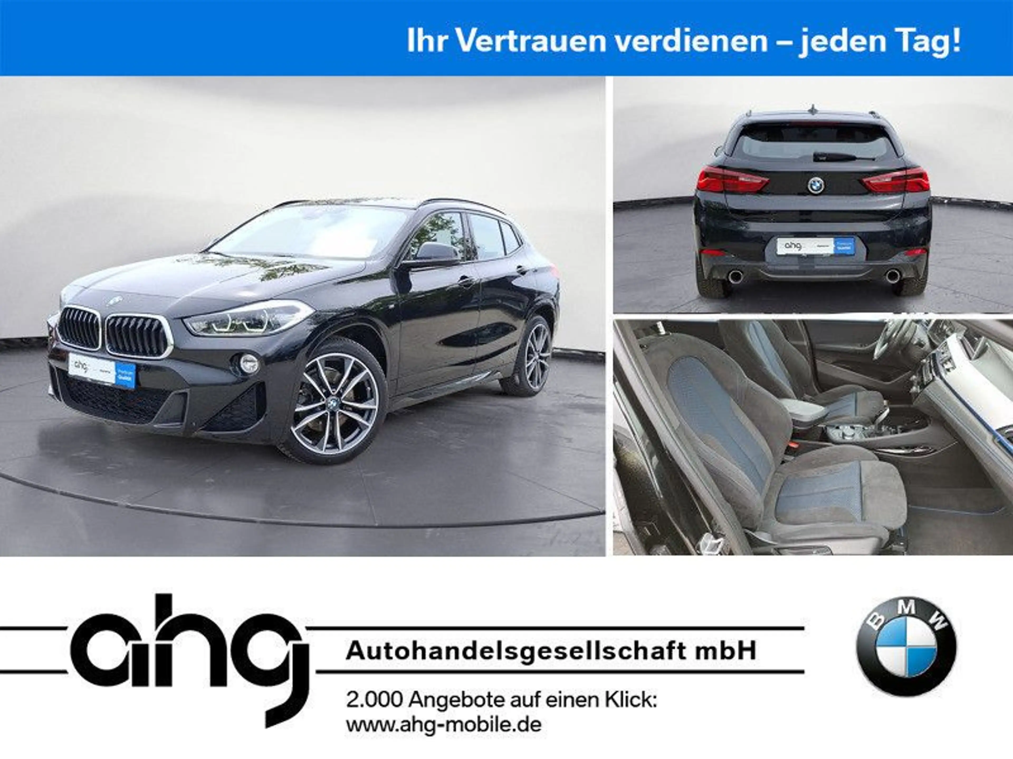 BMW X2 xDrive20d M Sport Aut. Navi AHK Pano Head-Up