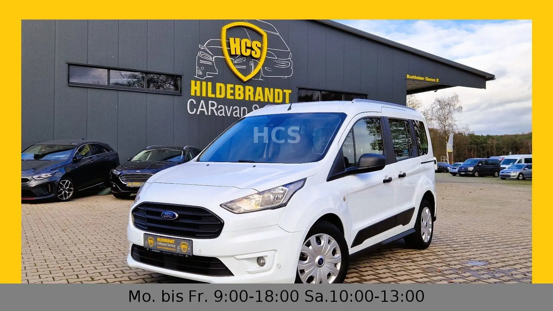 Ford Transit Connect Kombi Trend Tempomat Spurhalteas Білий - 1