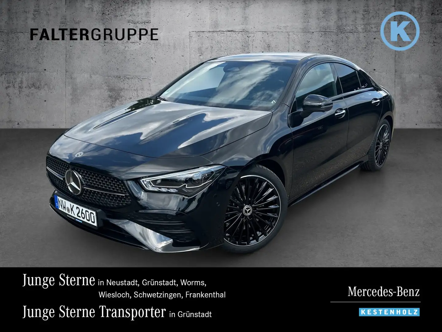 Mercedes-Benz CLA 200 CLA 200 AMG+NIGHT+DISTRO+PANO+360+KEYL+AMBI+MLED Schwarz - 1