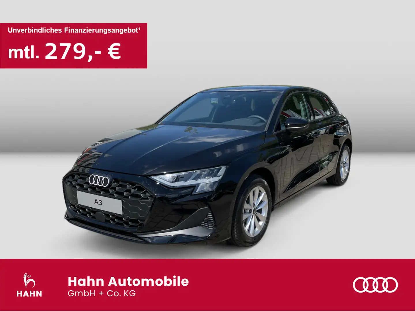 Audi A3 Audi A3 Sportback 30 TFSI 116PS 19% Preisvorteil Schwarz - 1