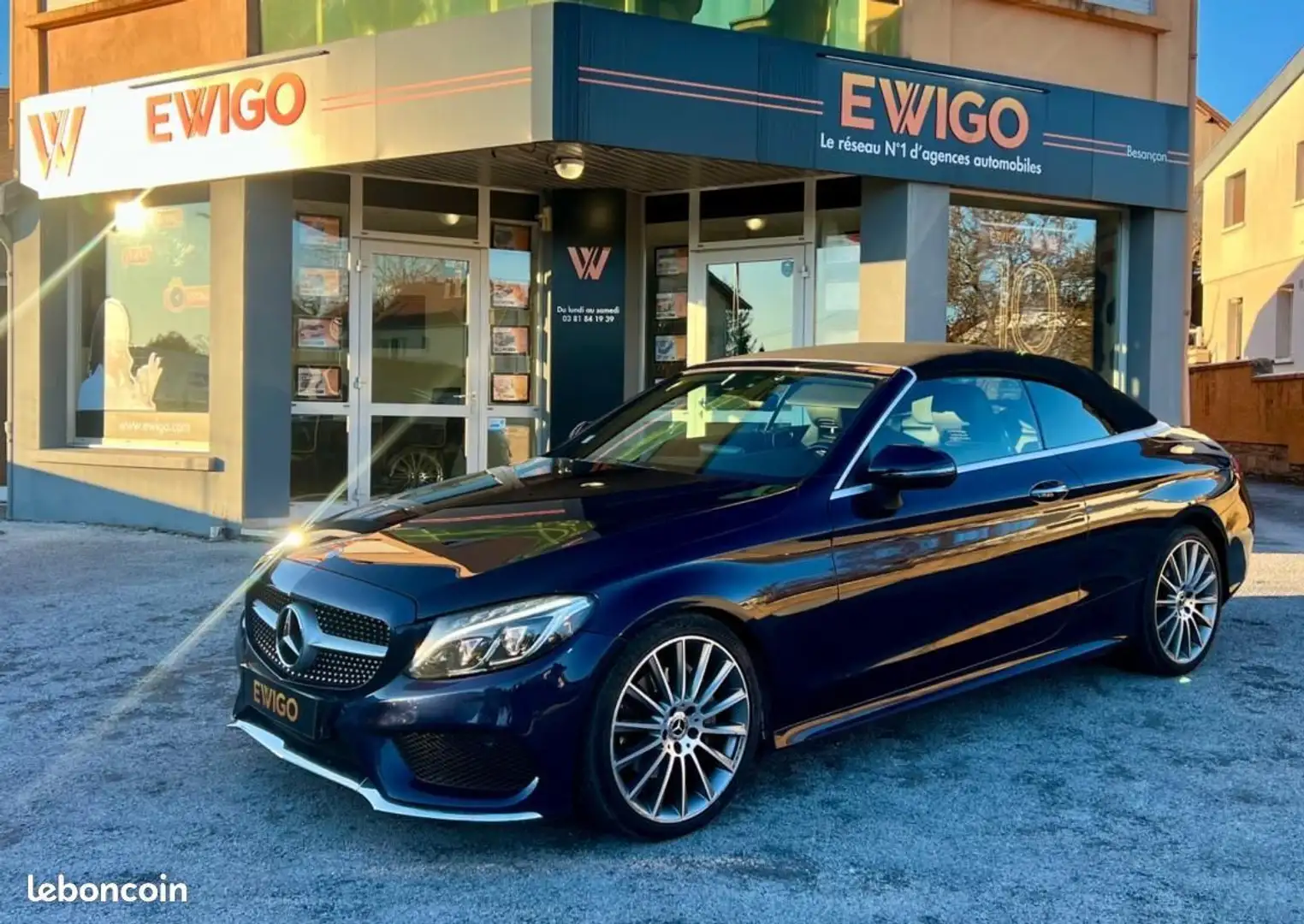 Mercedes-Benz C 220 Mercedes CABRIOLET 2.2 220 D 170 9G-TRONIC BVA Blu/Azzurro - 1