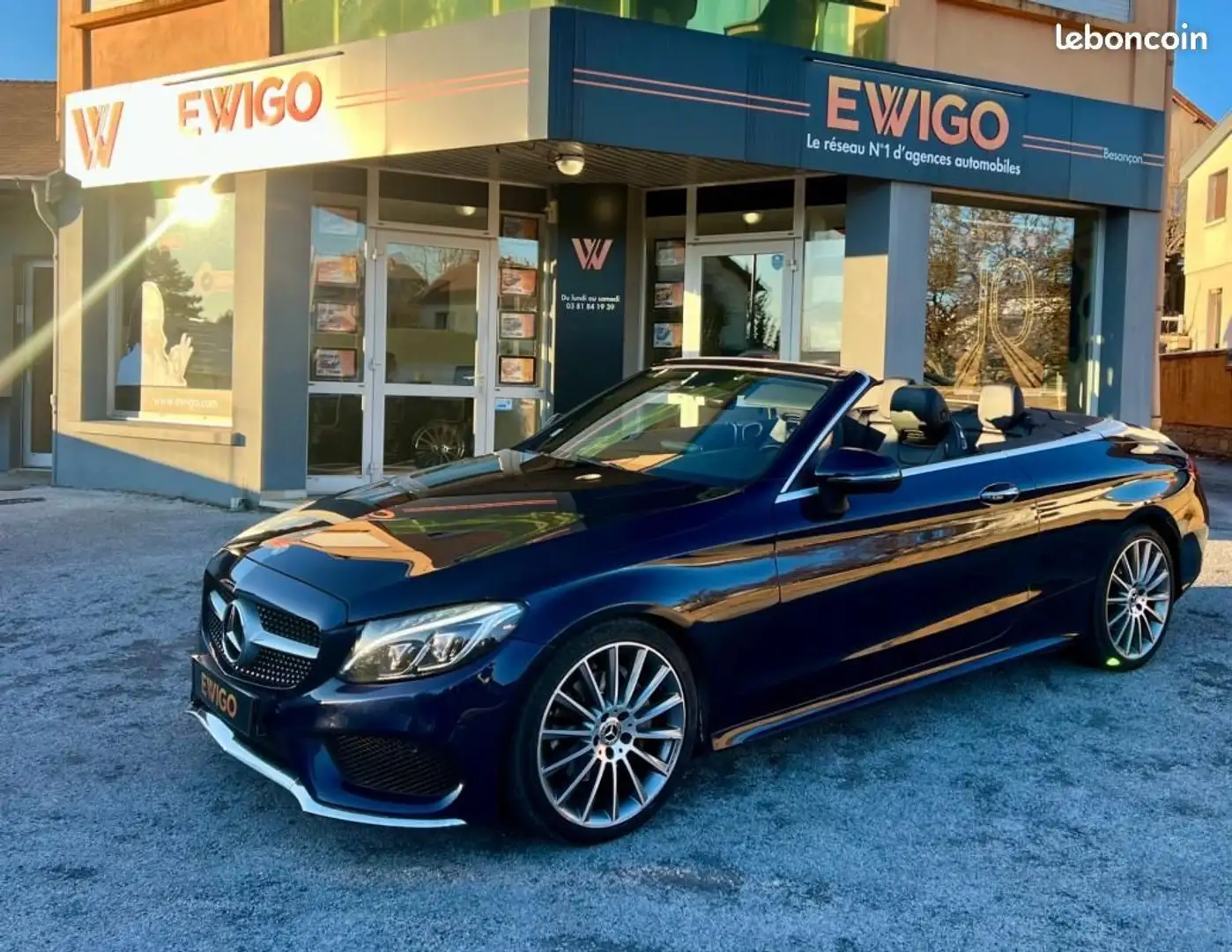 Mercedes-Benz C 220 Mercedes CABRIOLET 2.2 220 D 170 9G-TRONIC BVA Blu/Azzurro - 2