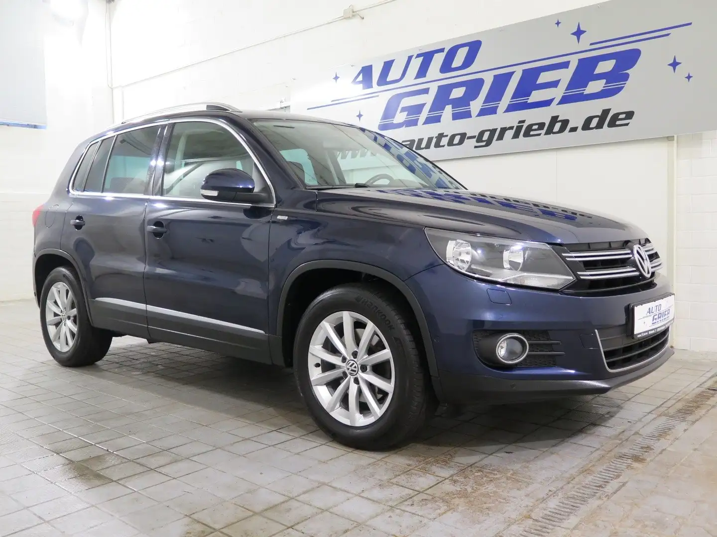 Volkswagen Tiguan Sport, Klima, AHK, Sportsitze, PDC Blauw - 1