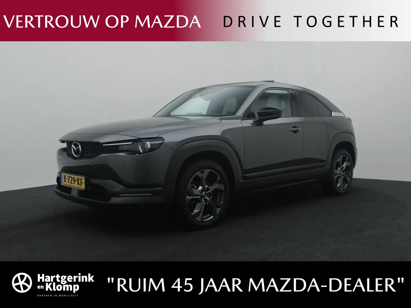 Mazda MX-30 e-SkyActiv EV Luxury : dealer onderhouden - 8% bij Grijs - 1