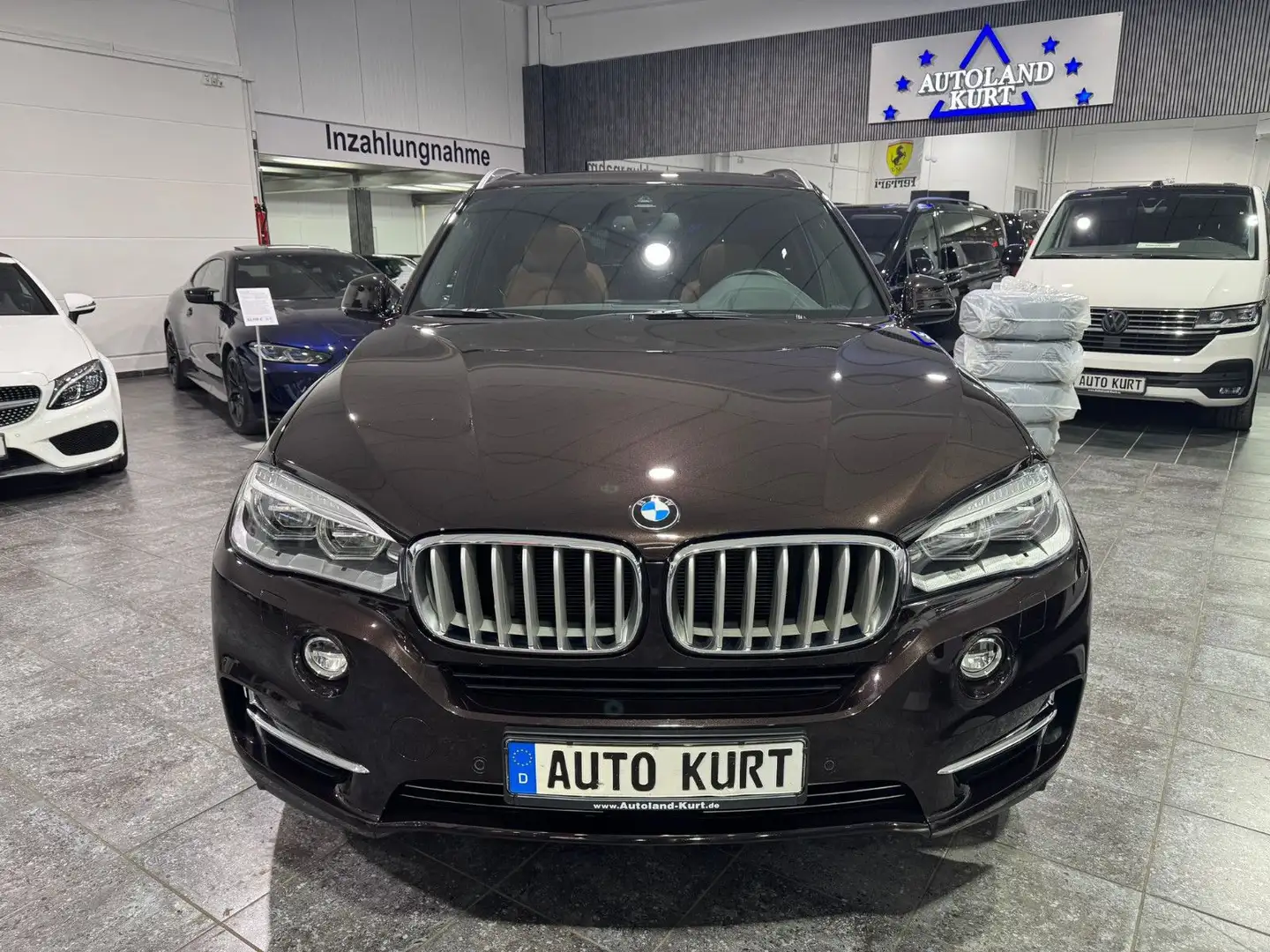 BMW X5 50iA*Innov.*Ind.Leder*HUD*LED*SoftCl.*Voll Brun - 2