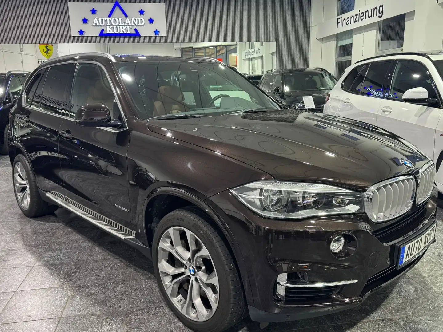 BMW X5 50iA*Innov.*Ind.Leder*HUD*LED*SoftCl.*Voll Brun - 1