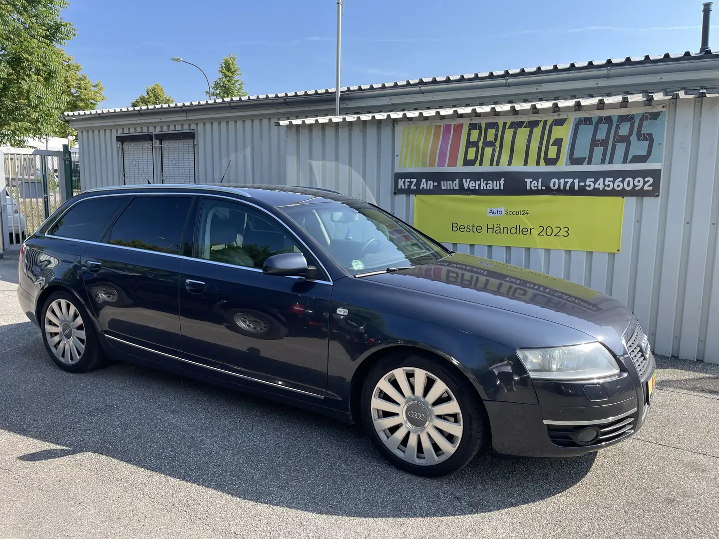 Audi A6 Avant 3.0 TDI DPF quattro*Top Zustand* Vollausstat Bleu - 2