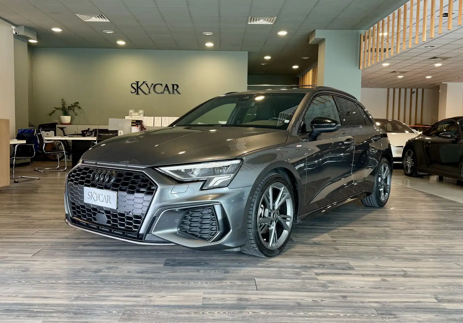 Audi A3 A3 SPB 30 TDI S tronic S line edition Grigio - 1