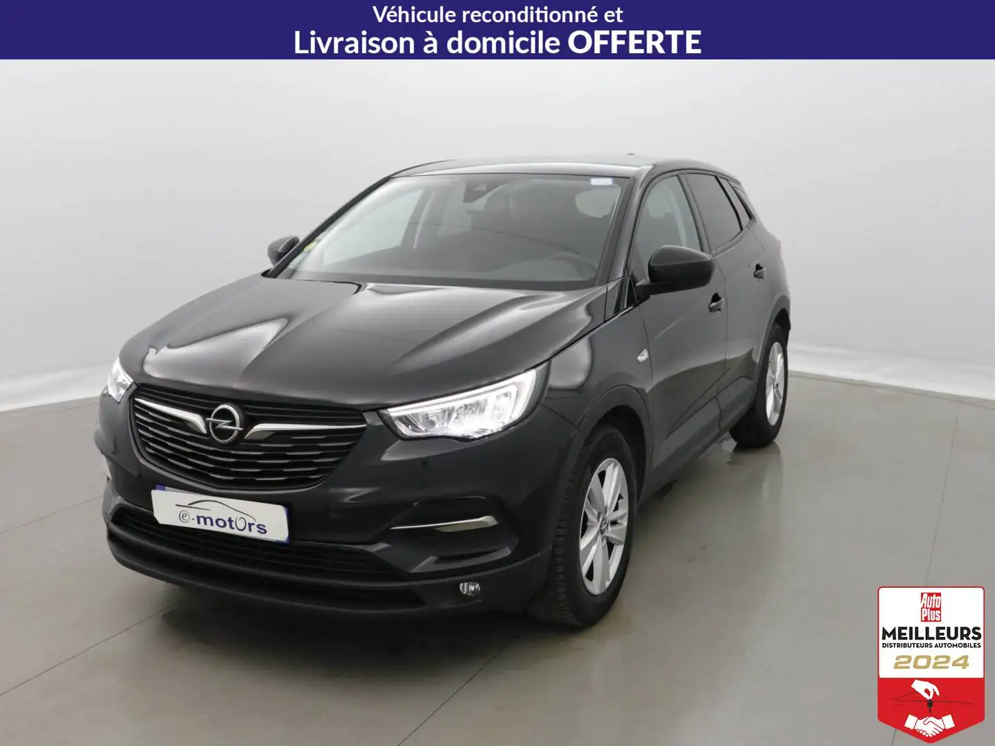 Opel Grandland X 1.5 Diesel 130 BVA8 Edition +GPS +PDC AR/AV Noir - 1