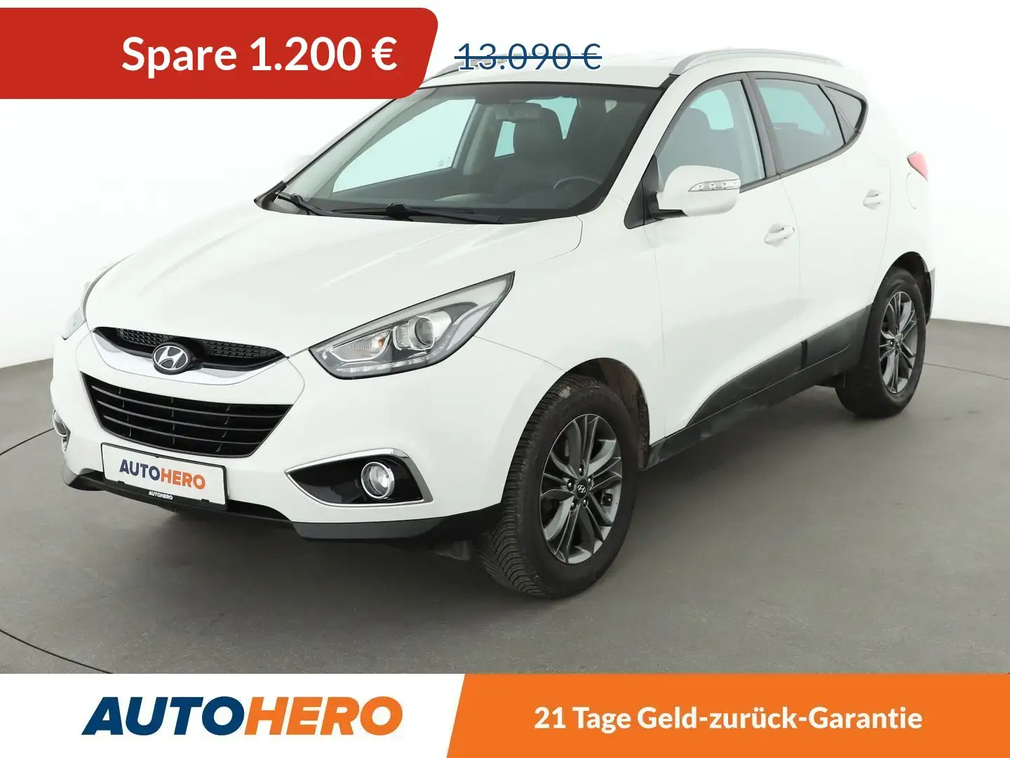 Hyundai TUCSON 1.6 Classic blue 2WD *NAVI*TEMPO*CAM*SHZ*ALU* White - 1