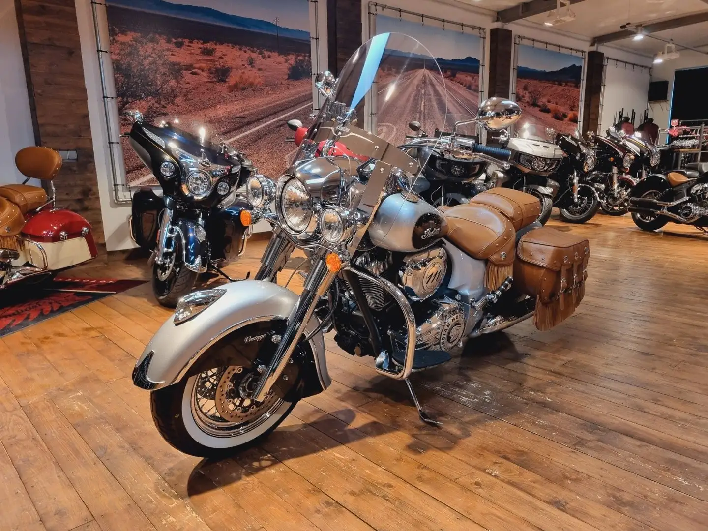 Indian Chief Vintage "J & H"+100 Jahre (250/3,99 %) Argintiu - 2