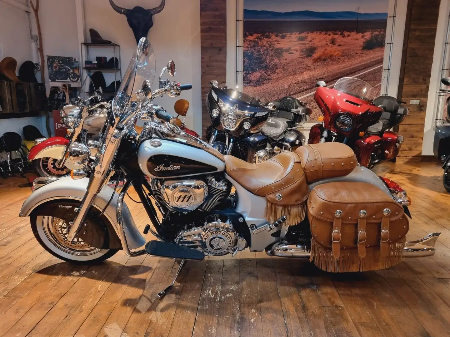 Indian Chief Vintage "J & H"+100 Jahre (250/3,99 %) Argintiu - 1