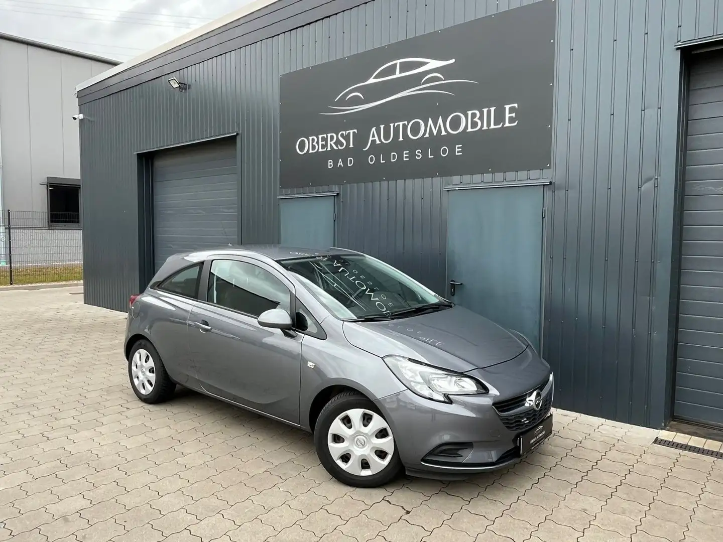 Opel Corsa E Edition*Tüv Neu*Garantie*Scheckheft* Grau - 1