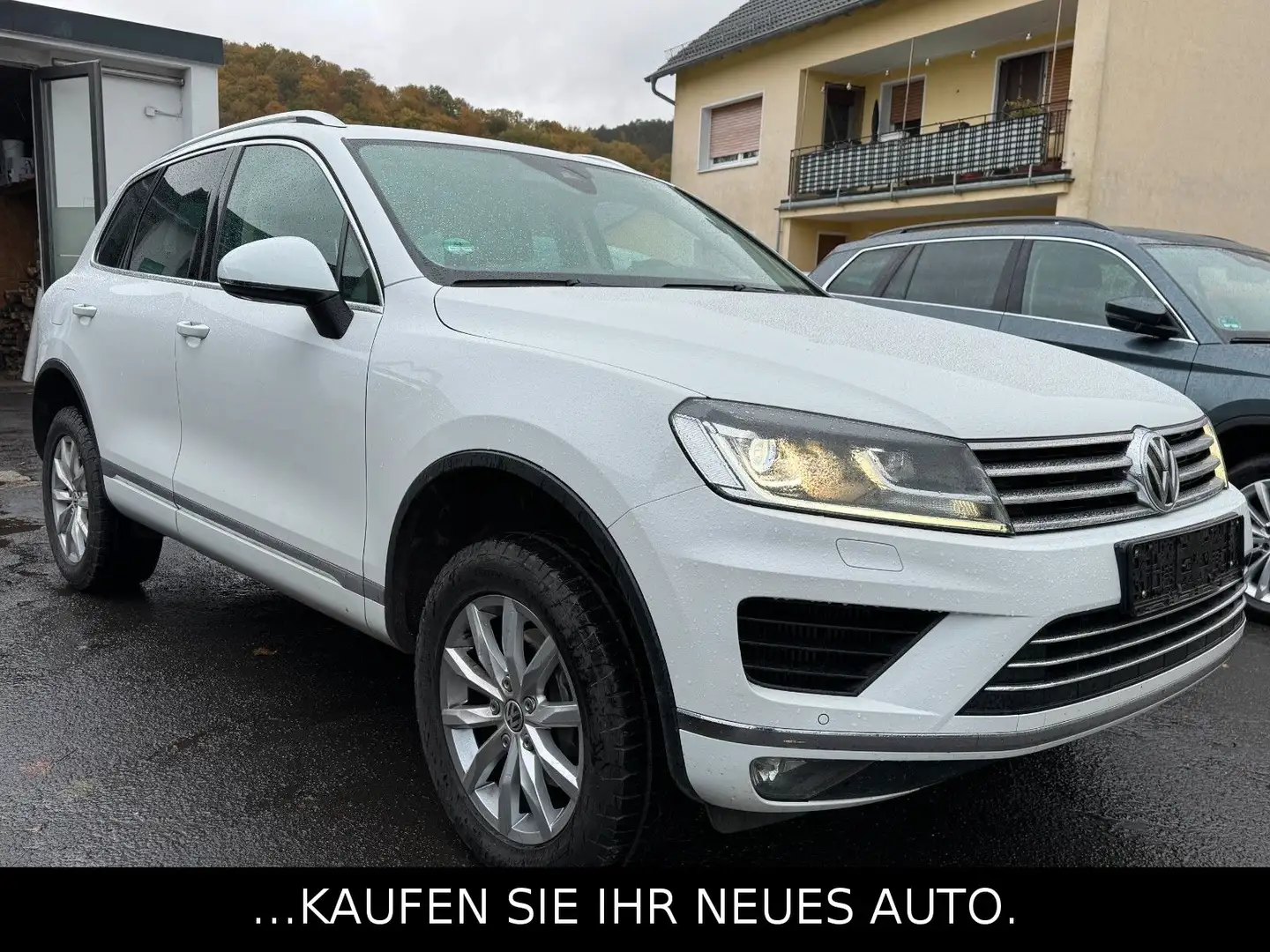 Volkswagen Touareg V6 TDi4Motion*AHK*Klima*wenig KM* Белый - 2