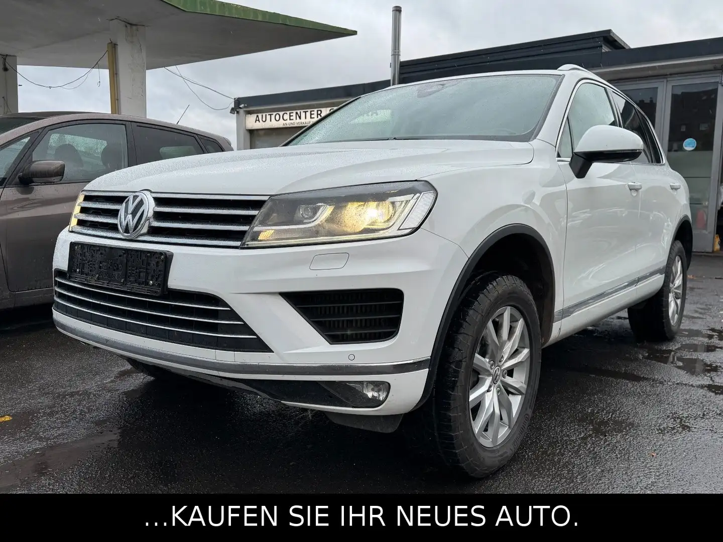 Volkswagen Touareg V6 TDi4Motion*AHK*Klima*wenig KM* Белый - 1