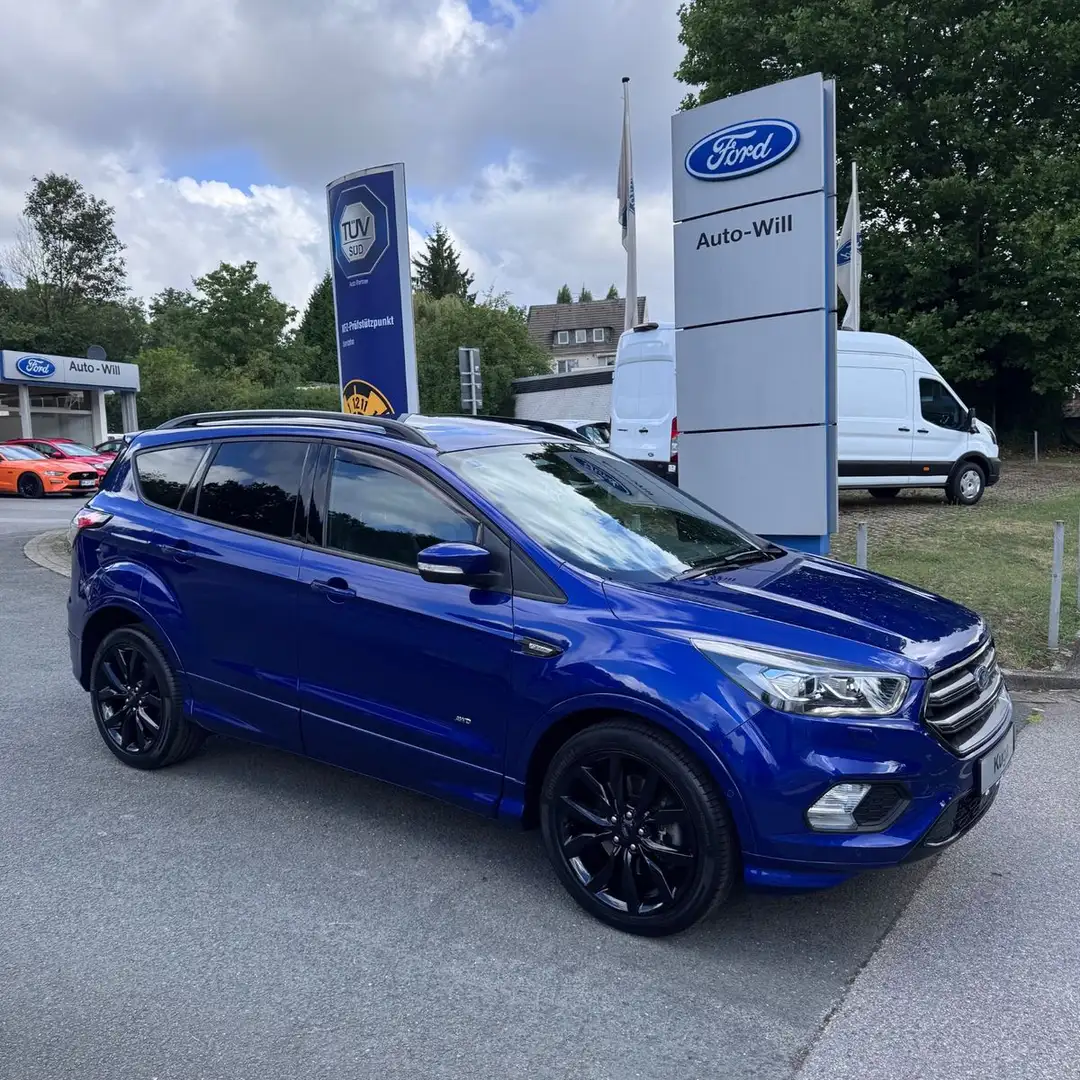 Ford Kuga ST-Line 2,0 4x4 Automatik Panoramaglasdach Blu/Azzurro - 1