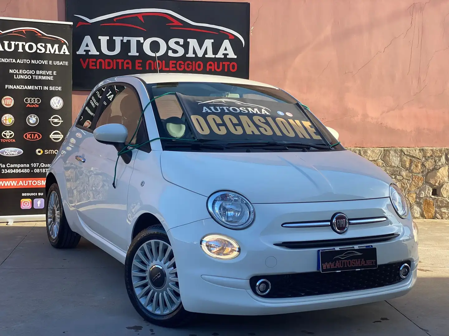 Fiat 500 500 1.3 mjt Pop 95cv my18 Bianco - 1