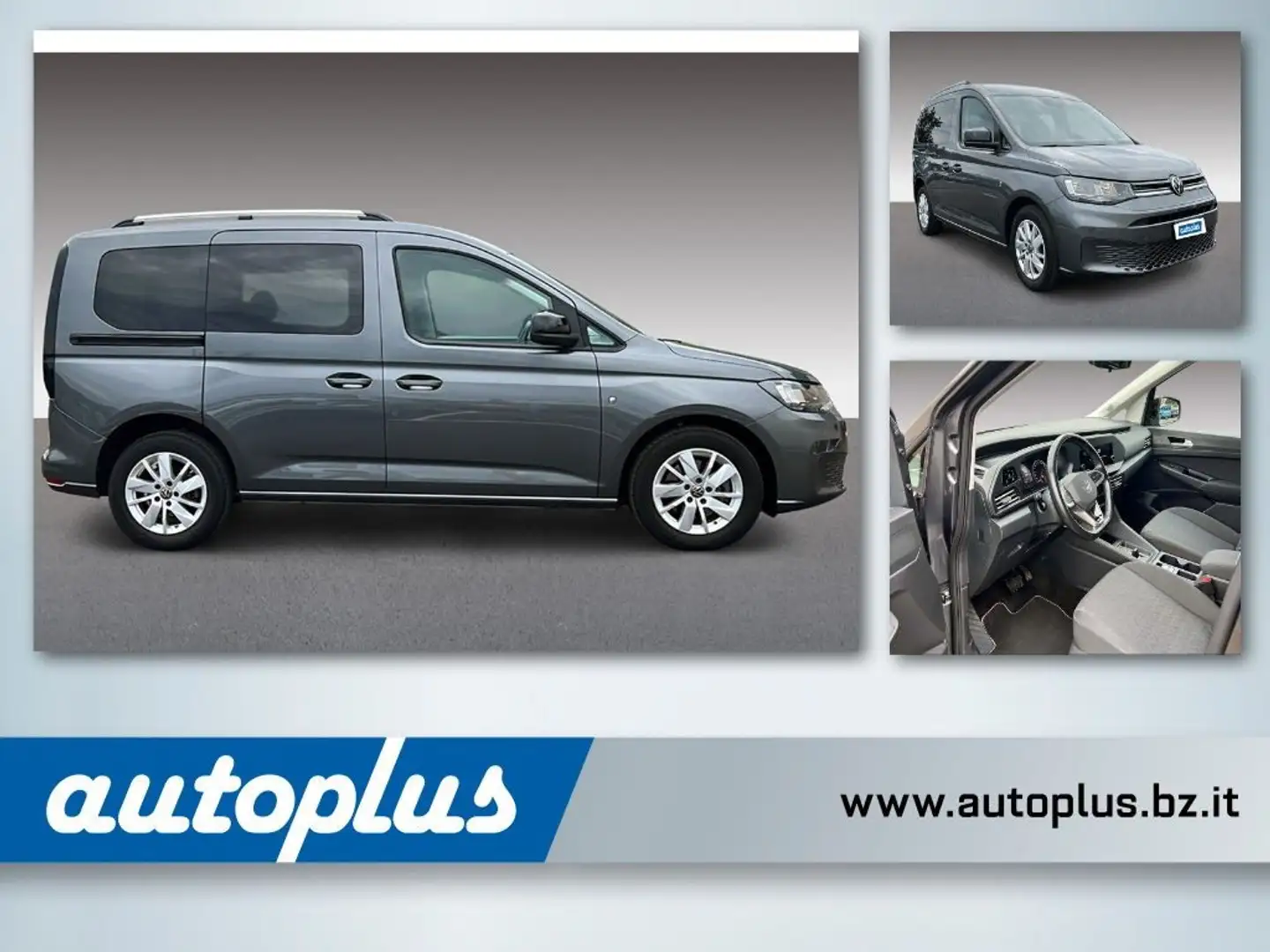 Volkswagen Caddy 2.0 TDI 122 CV DSG Life Grigio - 1