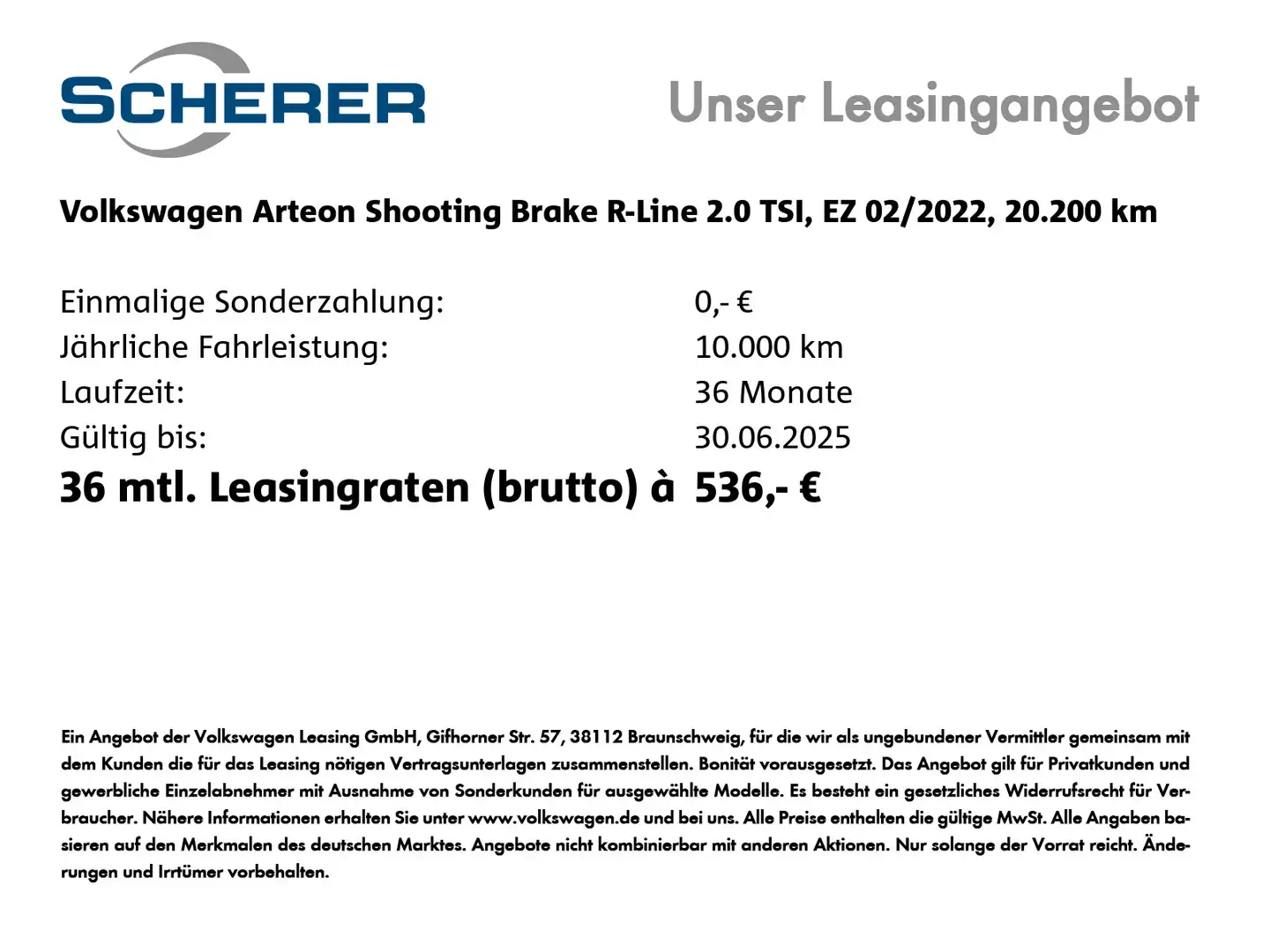 Volkswagen Arteon 2.0 TSI DSG R-Line Kamera/ Noir - 2