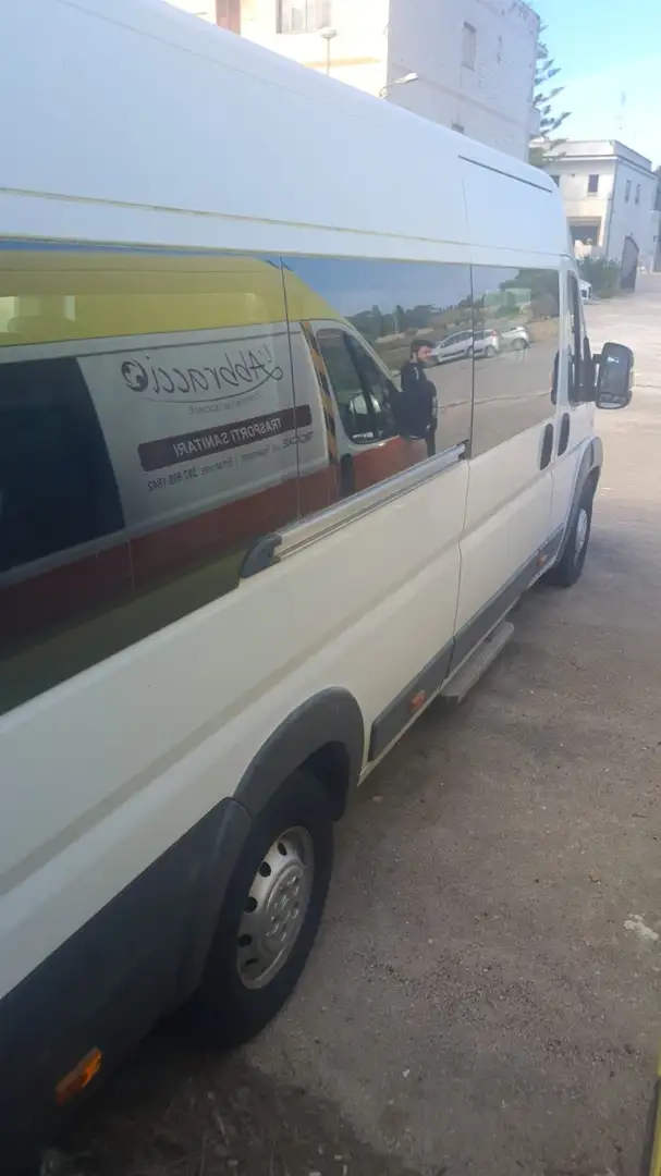 Fiat Ducato Passo lungo tetto alto Bianco - 2