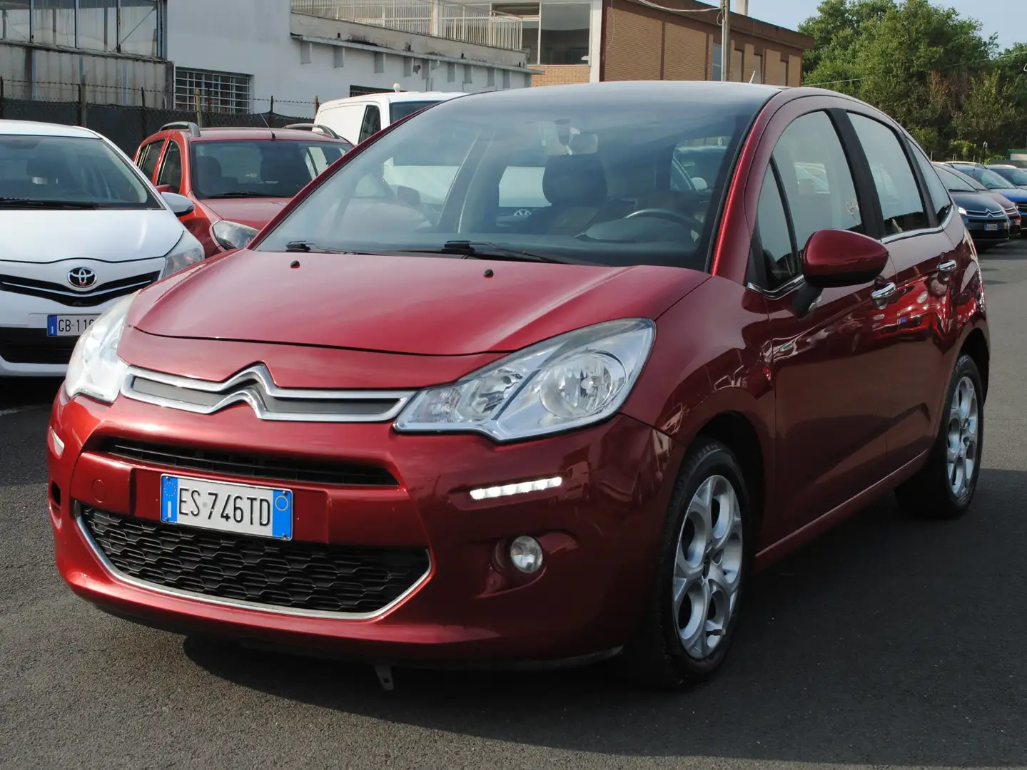 Citroen C3 1.4 hdi Exclusive 70cv FL Rouge - 1