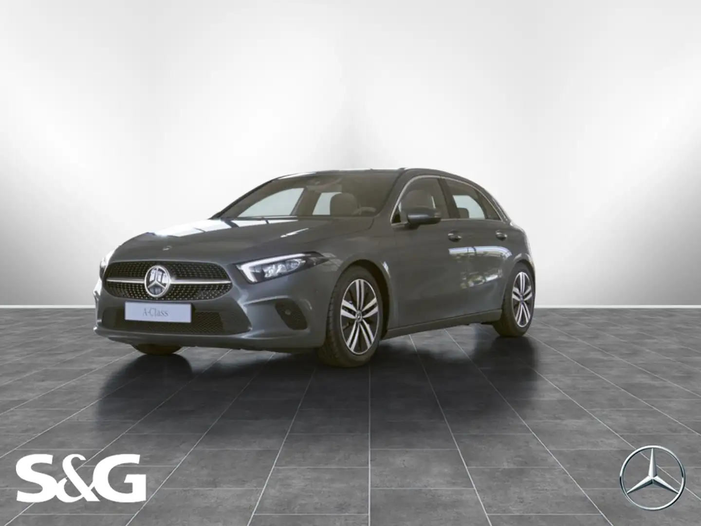 Mercedes-Benz A 250 e DISTRONIC+CARPLAY+KAMERA+LED+MBUX+17" Grau - 1