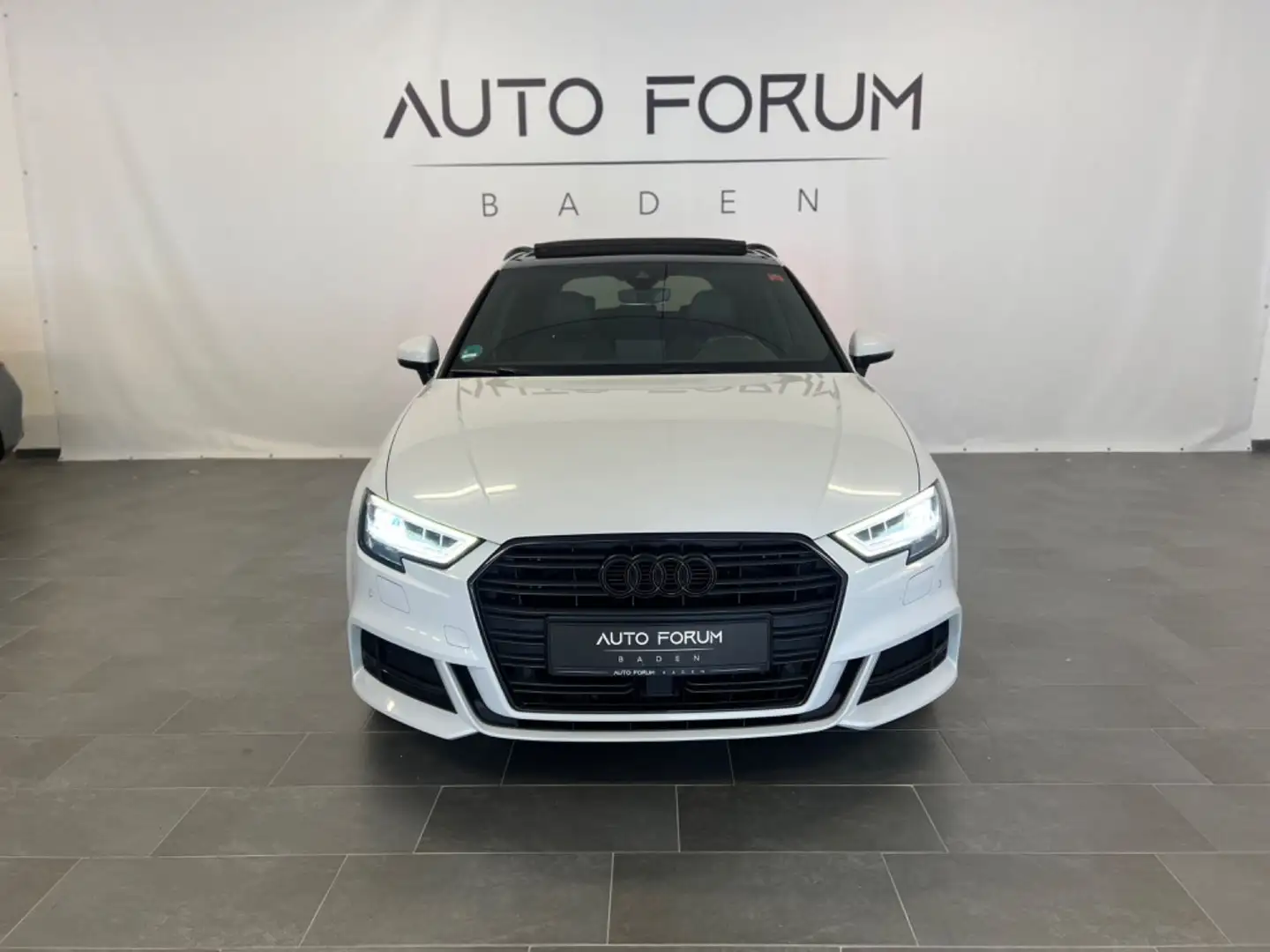 Audi A3 Sportback 35TDI*S Line*Lane*ACC*Matrix*Pano* Blanc - 2