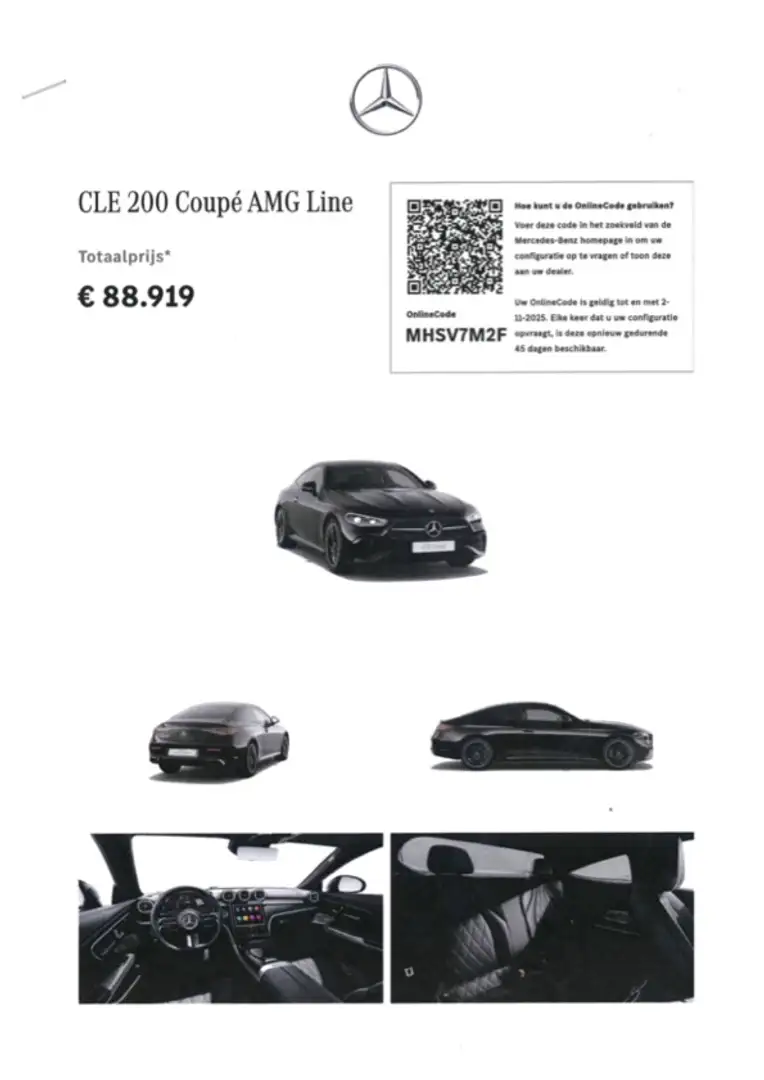 Mercedes-Benz CLE 200 Coupé CLE AMG Line | Nappaleder | Burmester | Pano Schwarz - 2