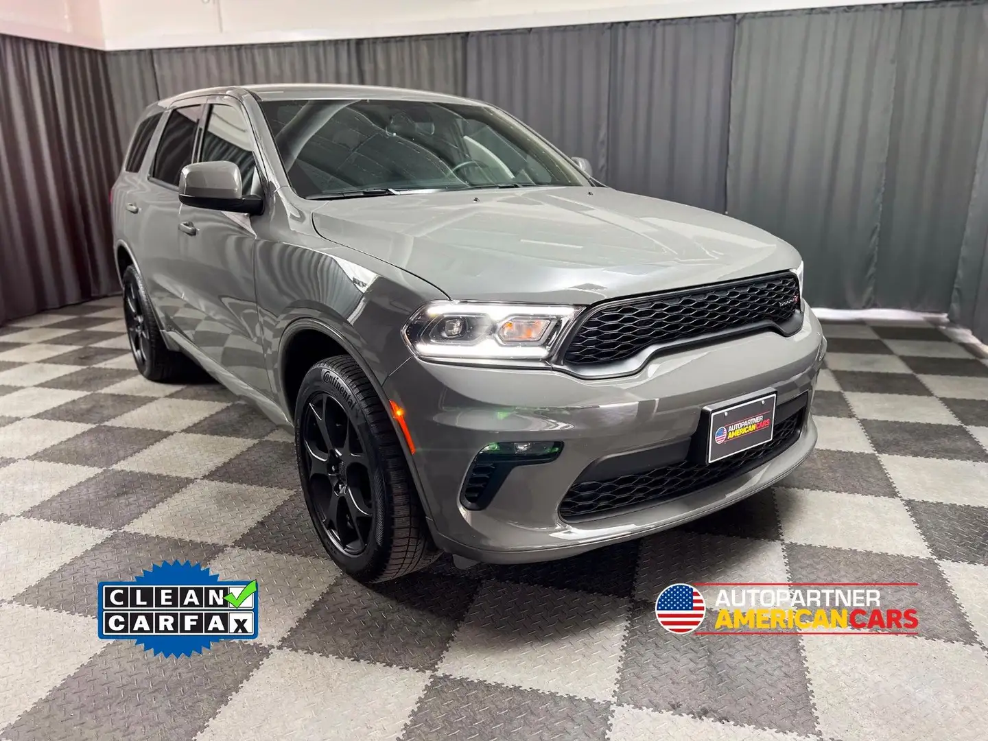 Dodge Durango GT 2022 3.6l V6,4x4,Leder,UNFALLFREI Gri - 1
