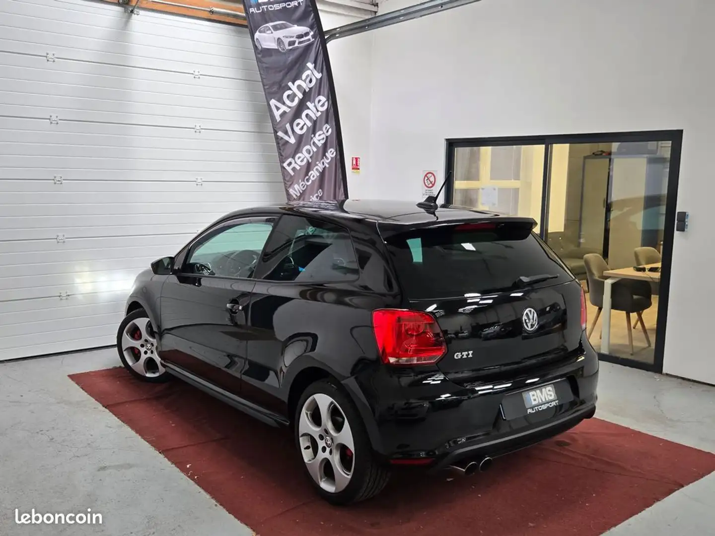 Volkswagen Polo VW GTI 1.4 TSI 180 DSG7 3P (Bi-xénon, GPS, Cuir-Al Noir - 2