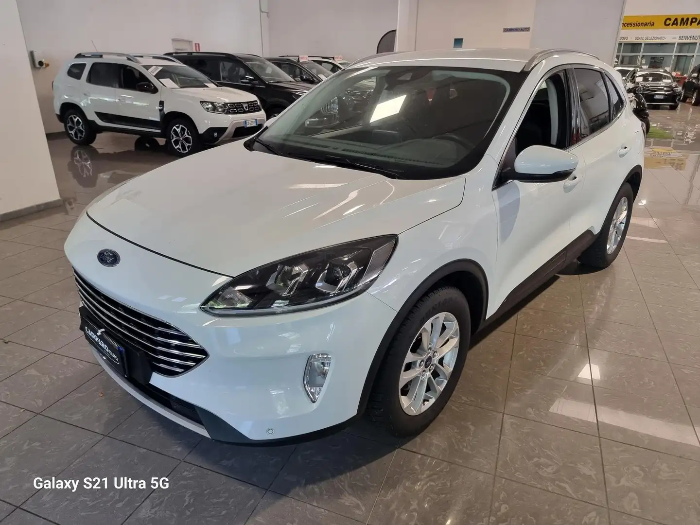 Ford Kuga 1.5 ecoblue Titanium 2wd 120cv OK NEOPATENTATI Bianco - 1