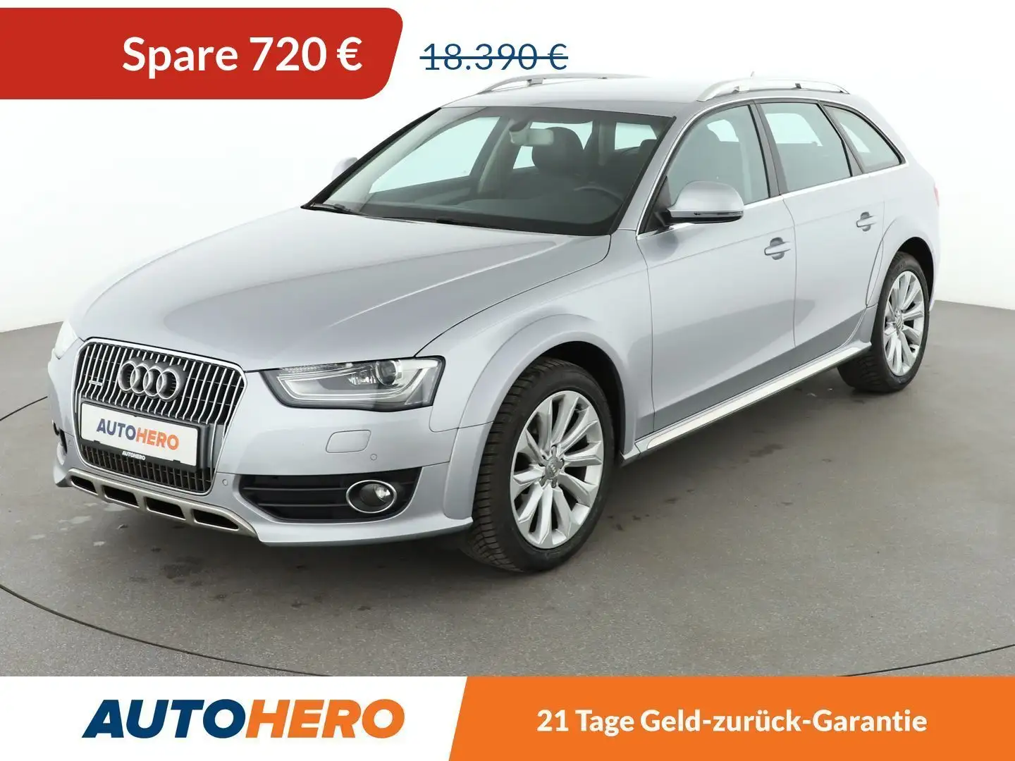 Audi A4 allroad 2.0 TDI clean diesel *NAVI*ACC*PDC*SHZ*XENON* Silber - 1
