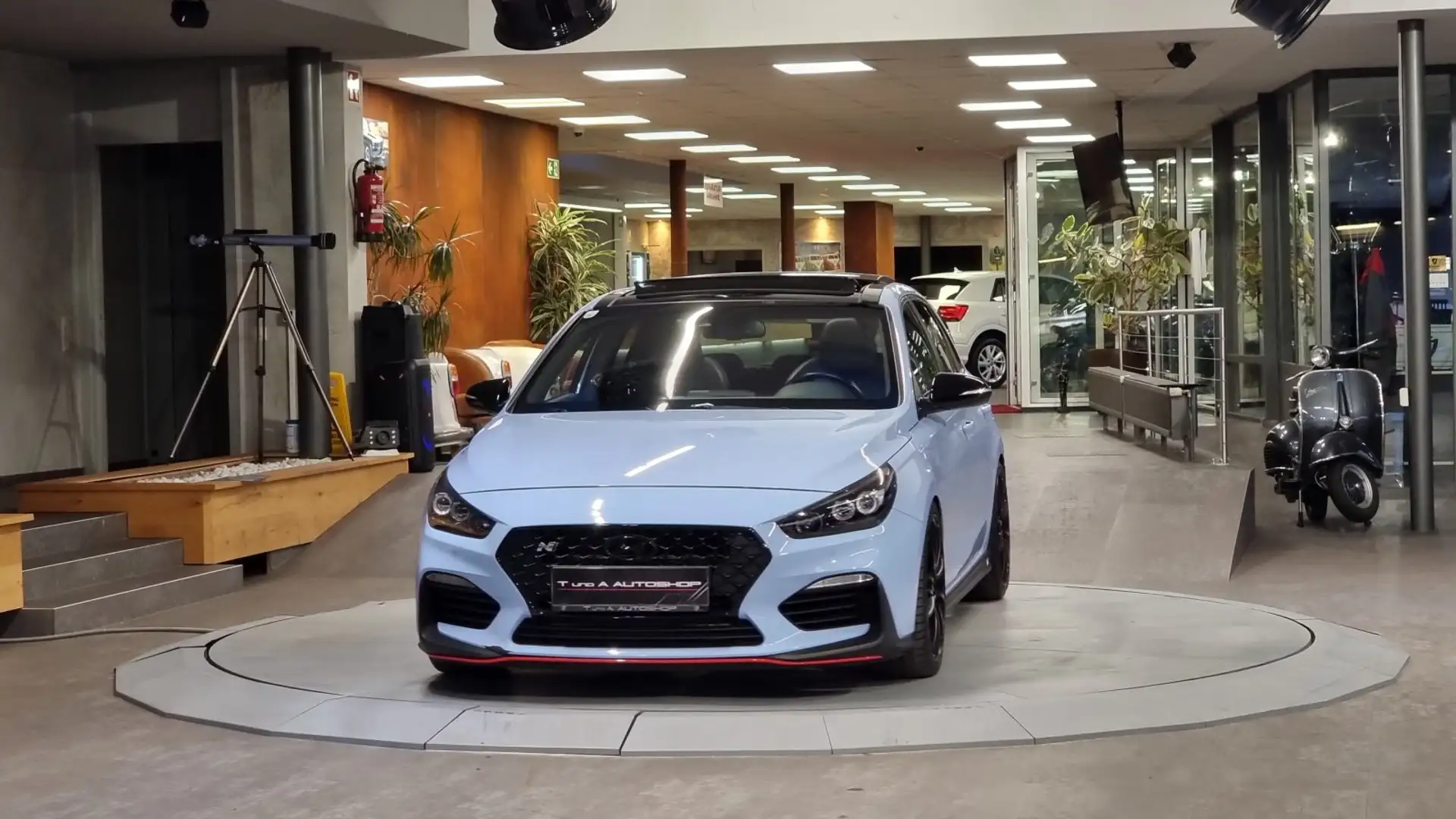 Hyundai i30 N *KEYLESS-GO*Pano*Kamera*19Zoll* Modrá - 2