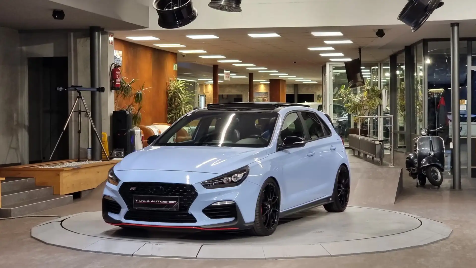 Hyundai i30 N *KEYLESS-GO*Pano*Kamera*19Zoll* Modrá - 1
