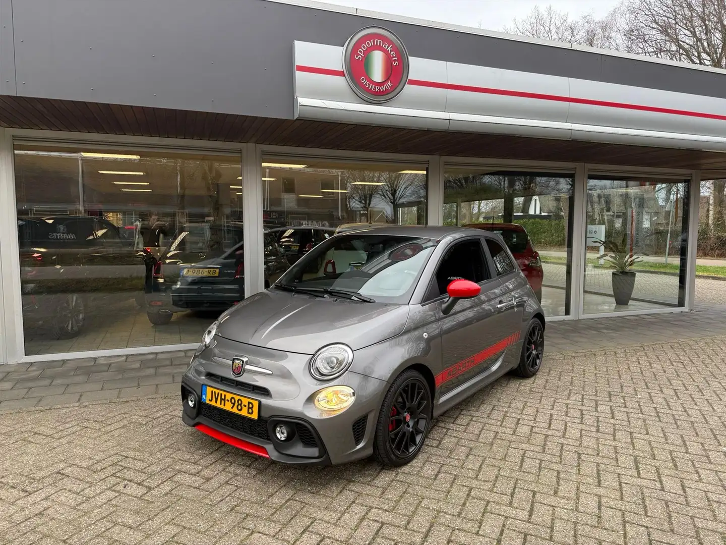 Abarth 595 Pista 160pk | Sabelt | Monza Gris - 1