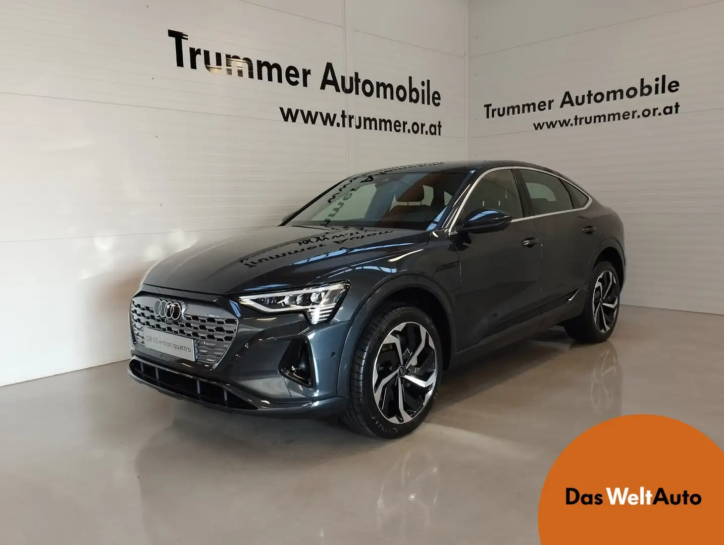Audi Q8 55 e-tron quattro business Gris - 1