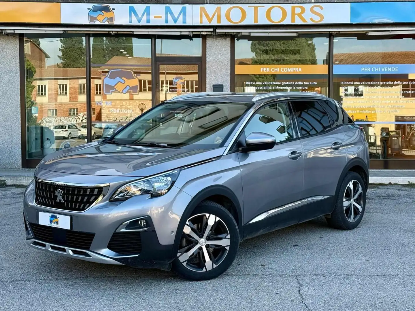 Peugeot 3008 BlueHDi 120 S&S EAT6 Allure Gris - 1