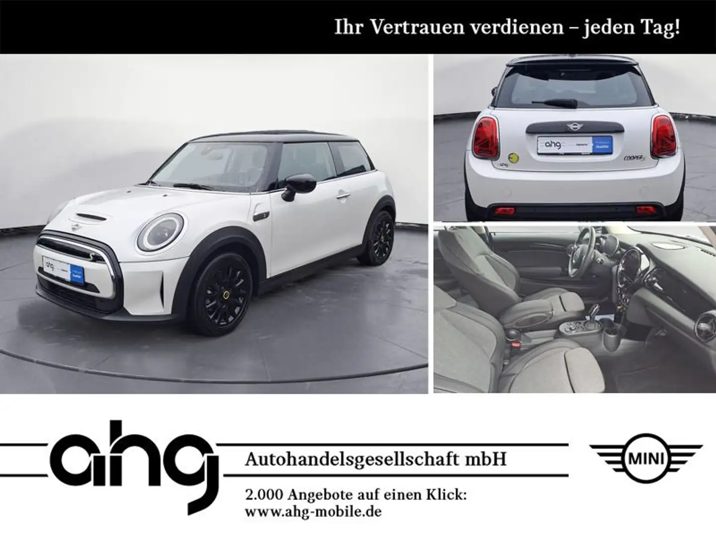 MINI Cooper SE . Classic Trim Navi Klimaaut. Sportsitz Weiß - 1
