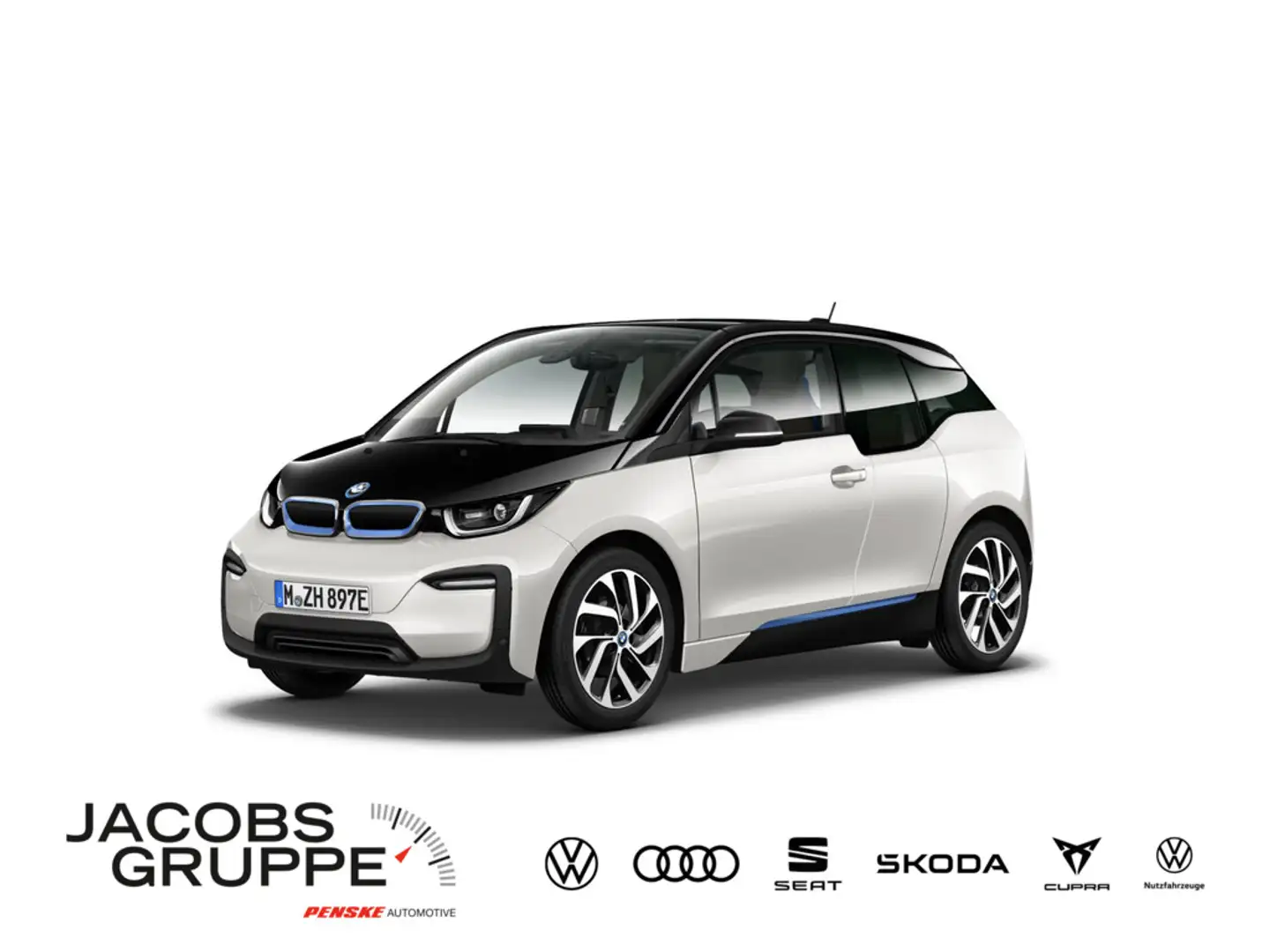 BMW i3 120 Ah LED/Navi/Kamera/Sitzh./bluetooth/GRA Weiß - 1