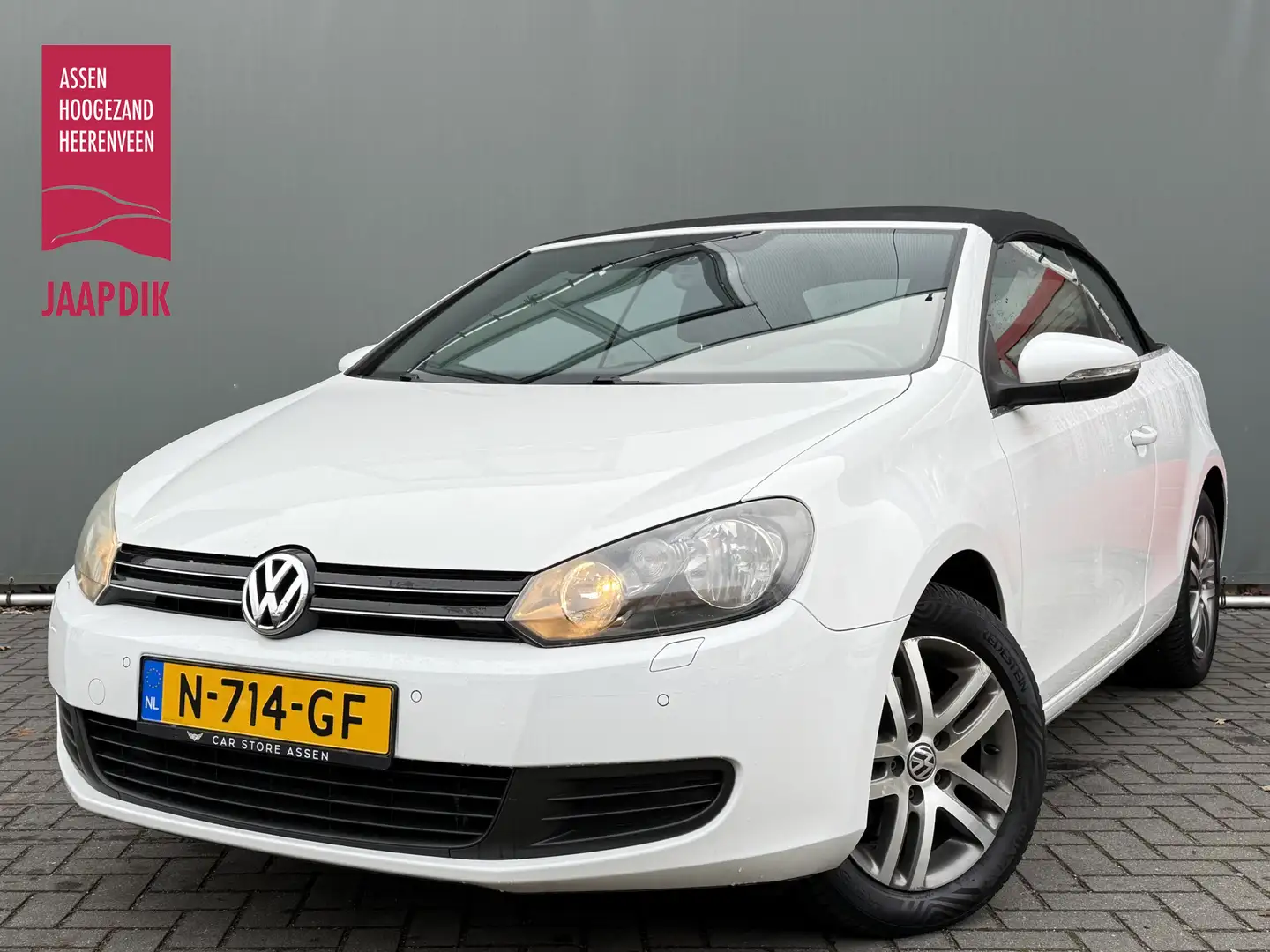 Volkswagen Golf Cabriolet BWJ 2012 1.2 TSI 105 PK BlueMotion STOELVERW. | NA Biały - 1