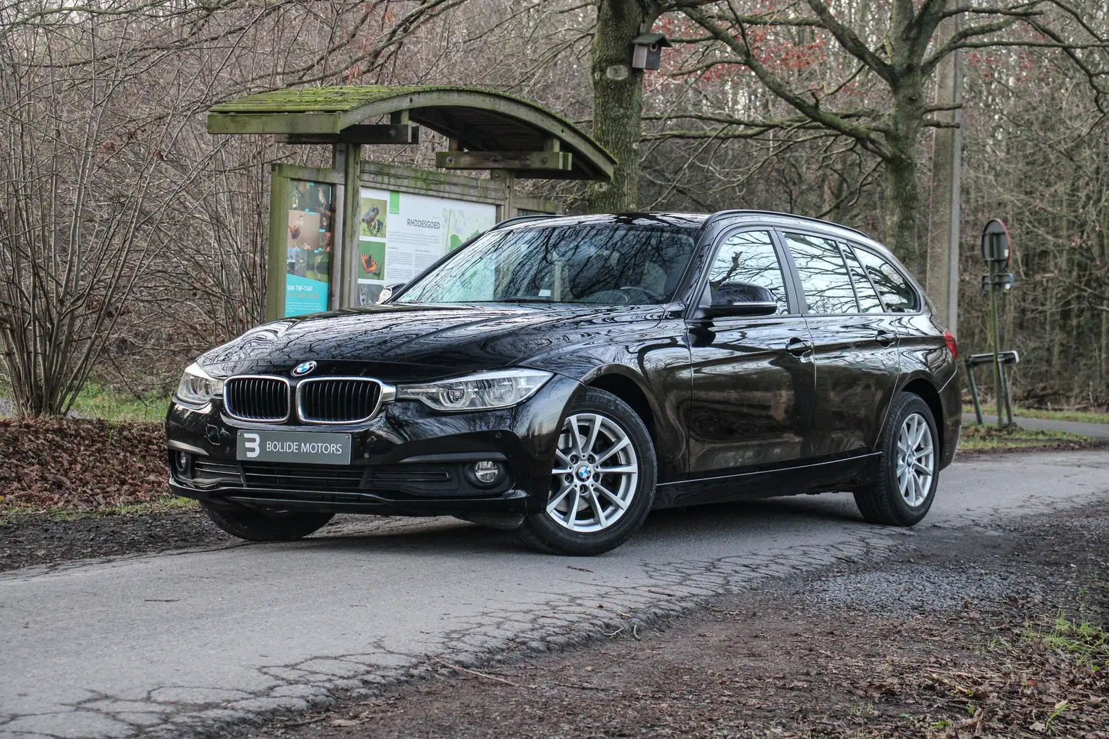 BMW 318 318d Touring Automaat *Zetelverwarming *Navigatie Noir - 1