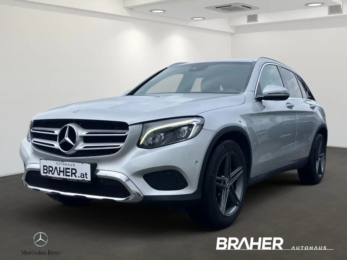 Mercedes-Benz GLC 220 d 4MATIC PTS Shz Ambi LED eHeck AMG RKam Argento - 1