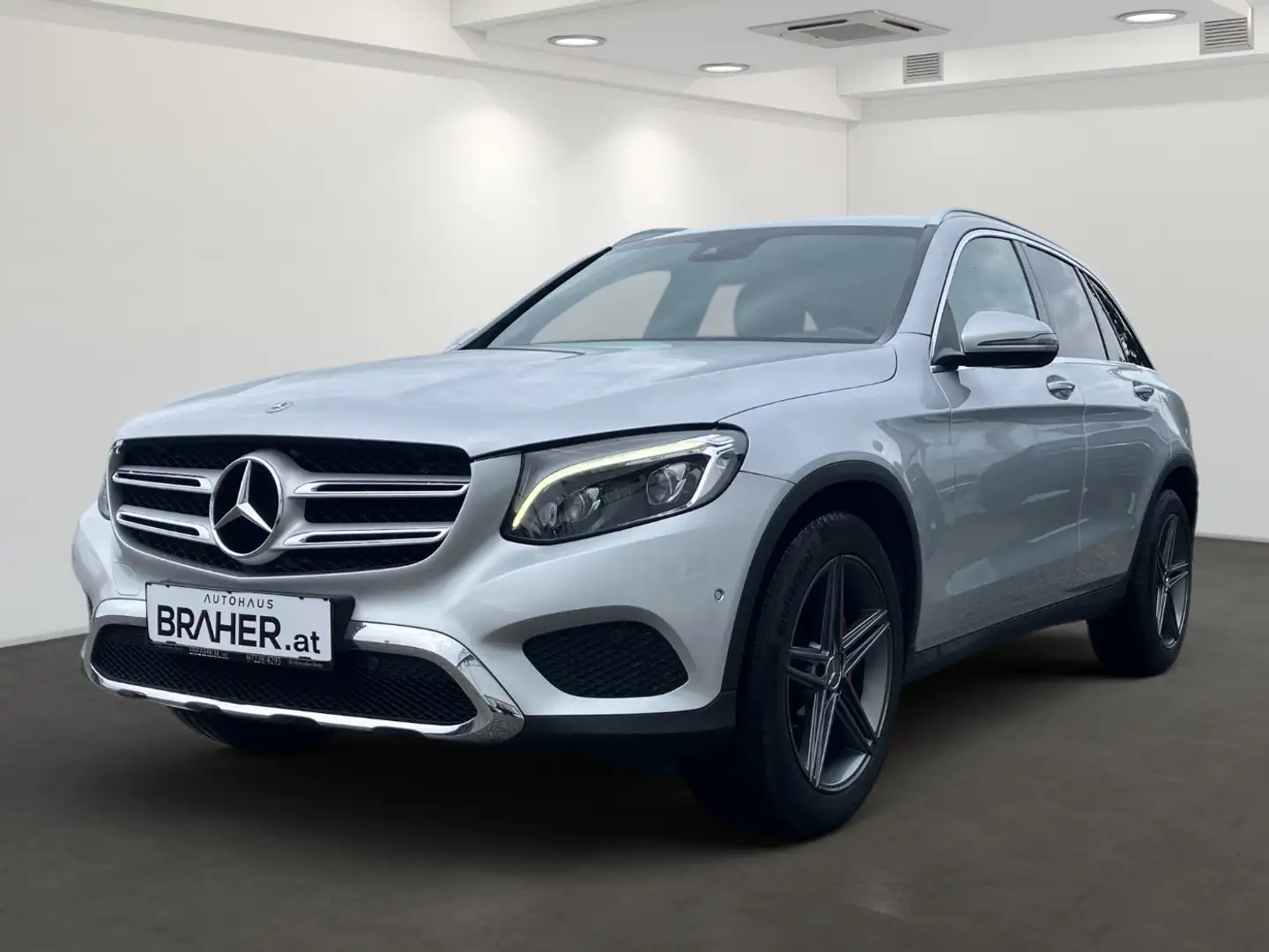 Mercedes-Benz GLC 220 d 4MATIC PTS Shz Ambi LED eHeck AMG RKam Argento - 2