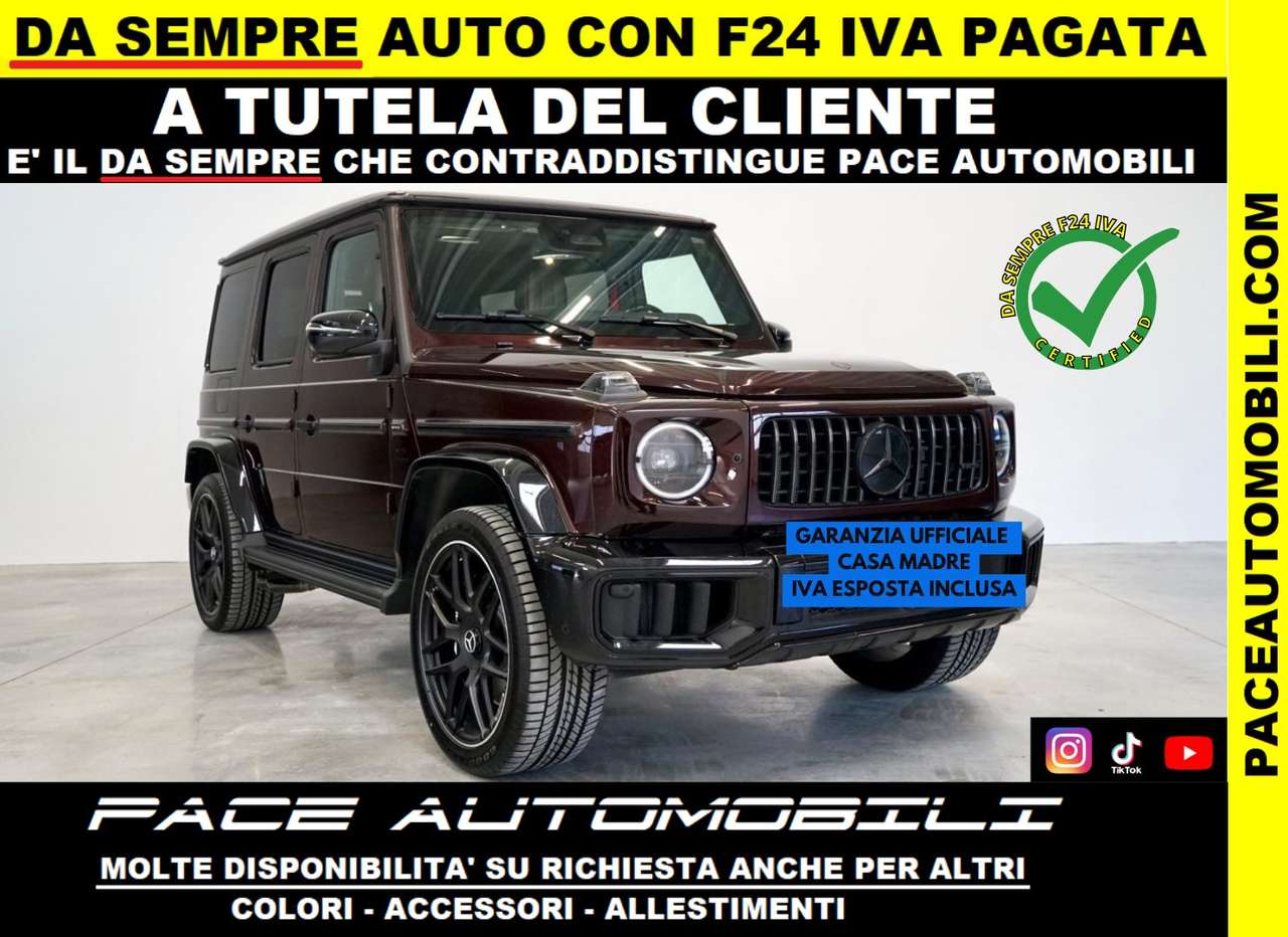 Mercedes-Benz G 63 AMG MY 25 FACE LIFT 22"CARBON TV PDC KAMERA KAMERA 360