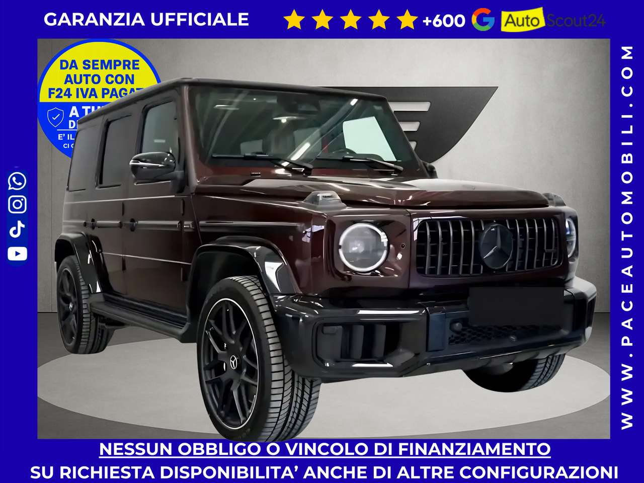 Mercedes-Benz G 63 AMG MY 26 FACE LIFT 22"CARBON TV PDC KAMERA KAMERA 360